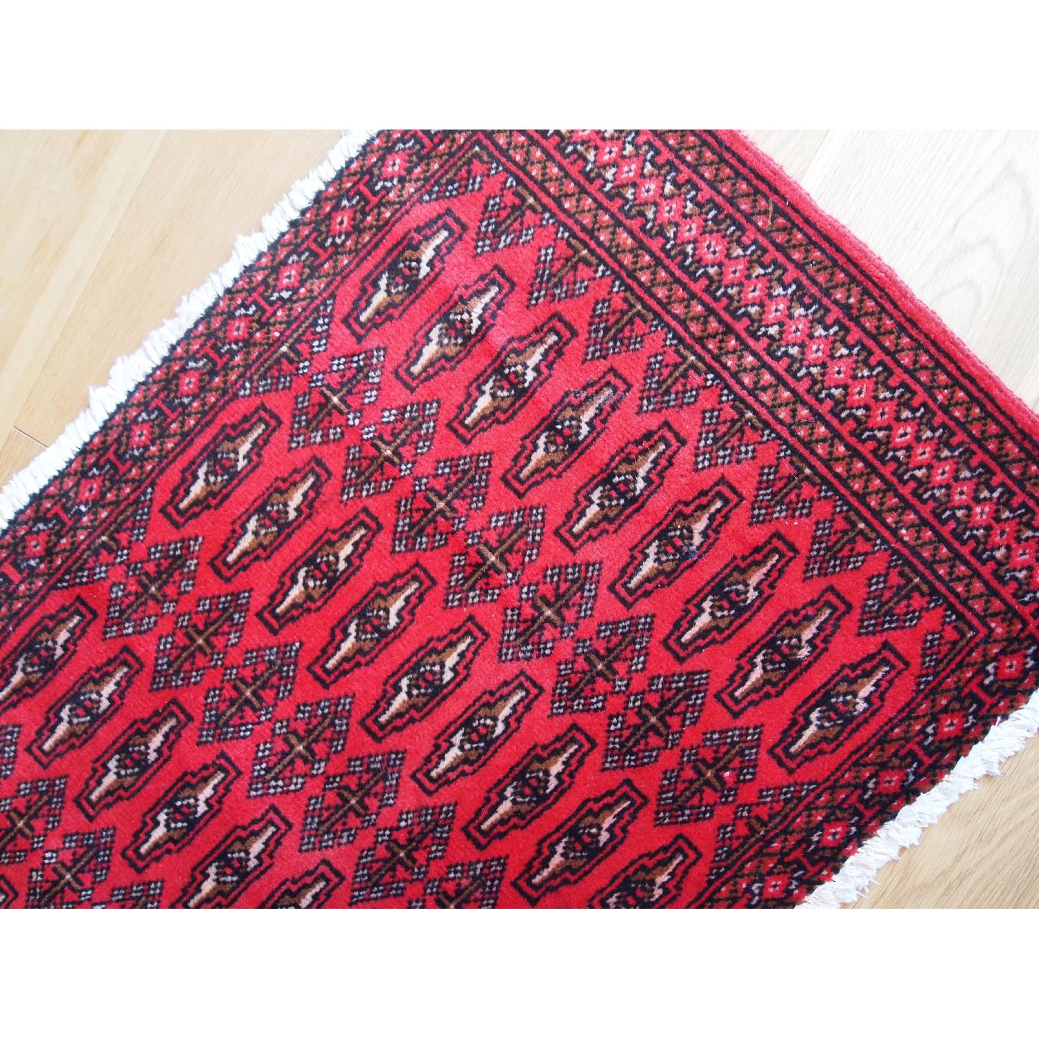Vintage 1970s Turkoman Tekke Rug - image-4