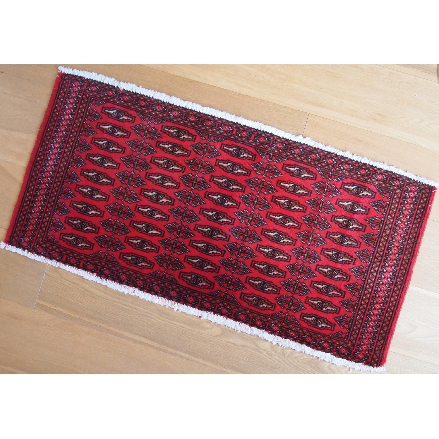 Vintage 1970s Turkoman Tekke Rug - image-6