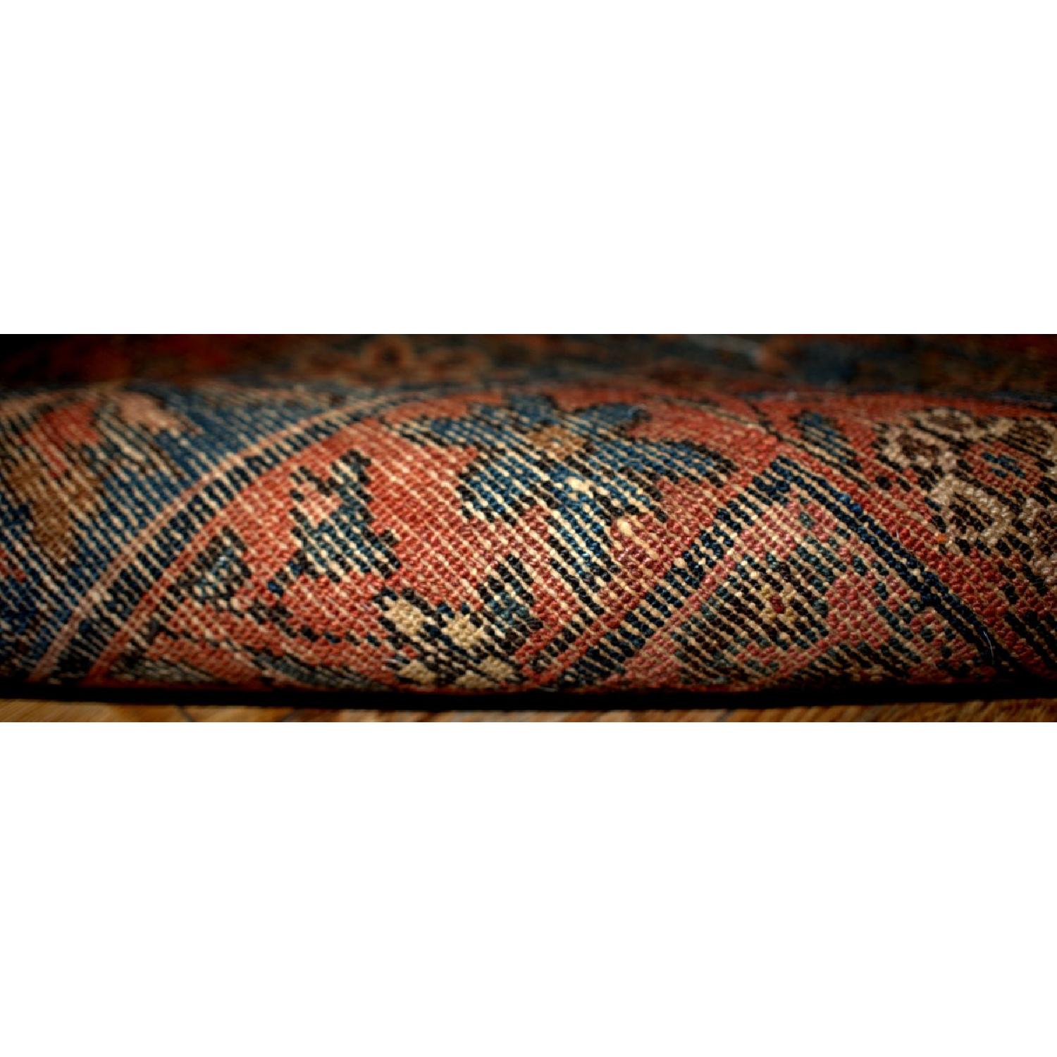 Antique 1920s Persian Lilihan Rug - image-1