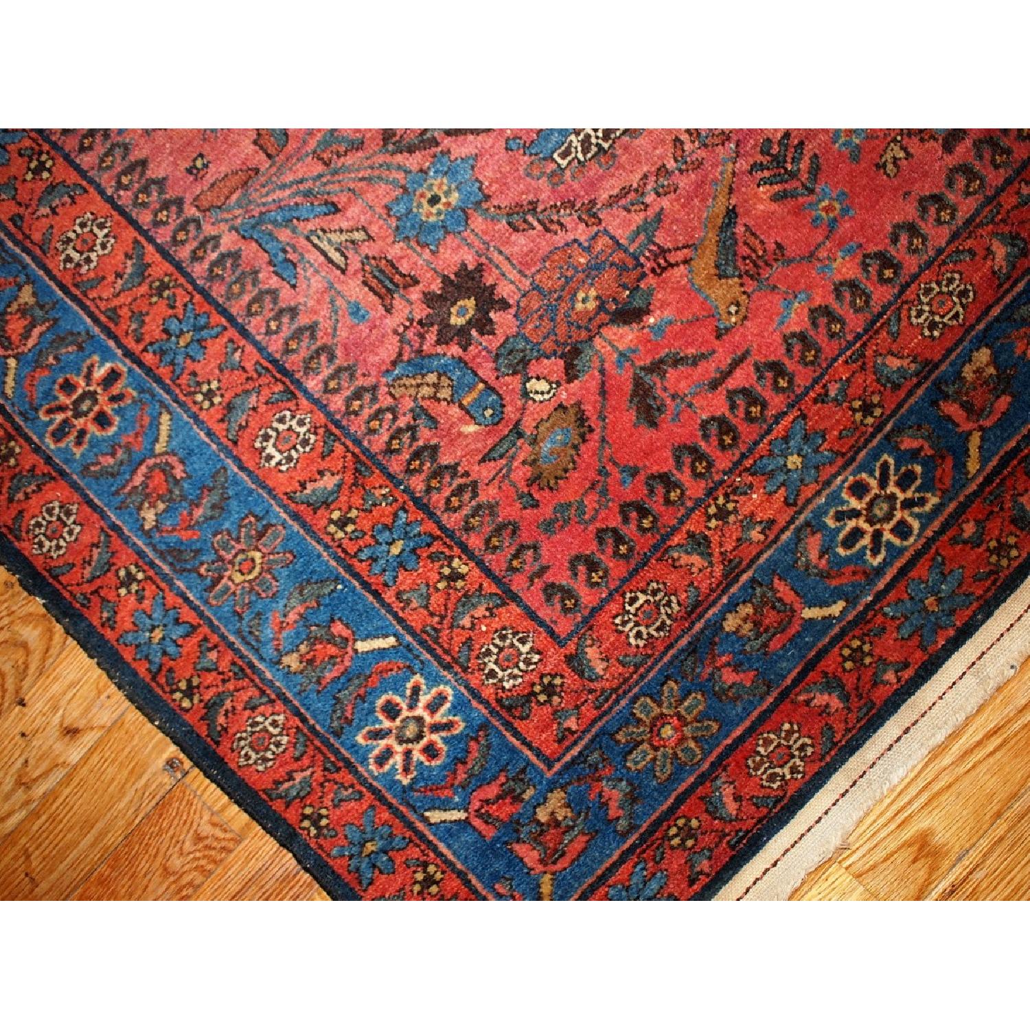 Antique 1920s Persian Lilihan Rug - image-3