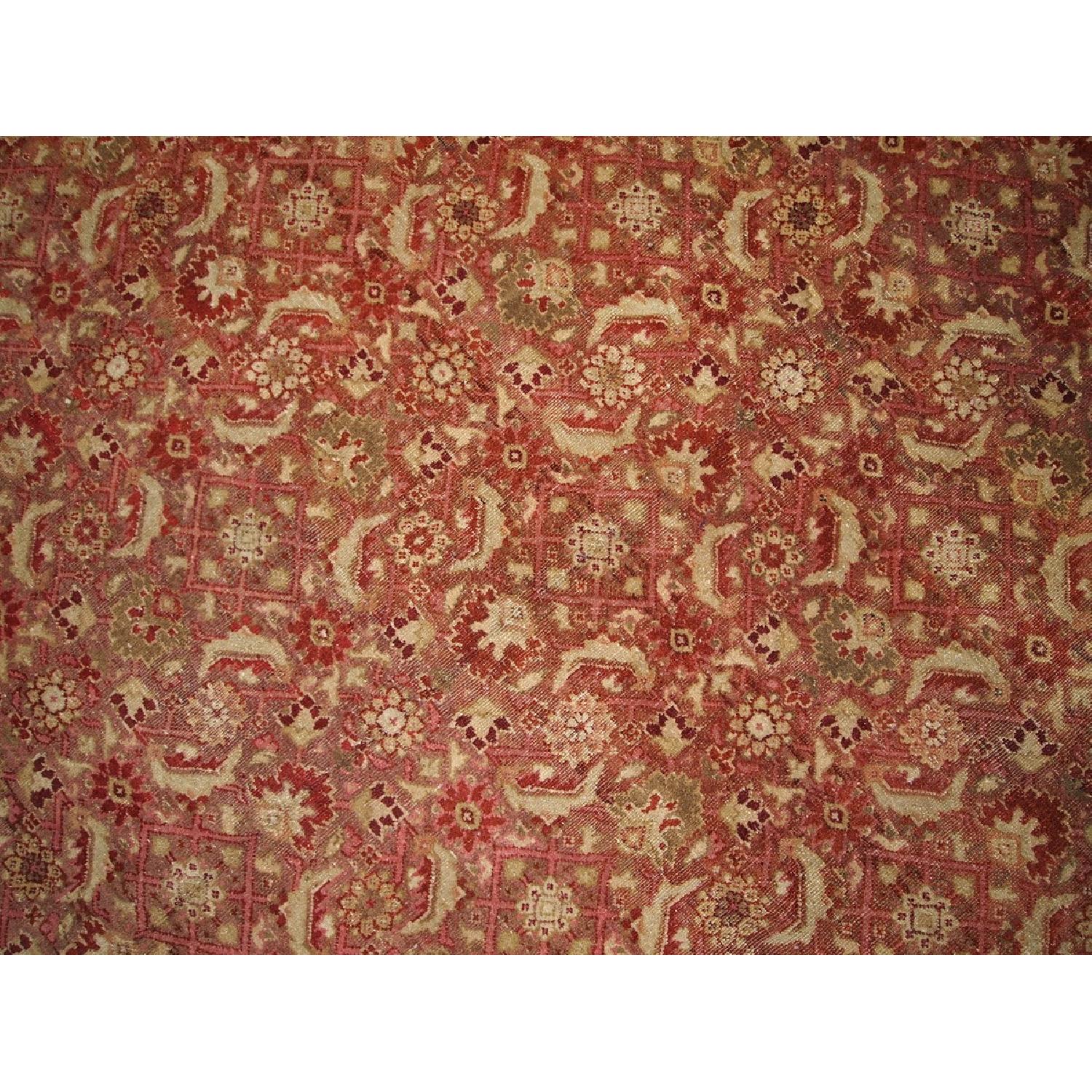 Antique 1900s Indian Amritsar Rug - image-3