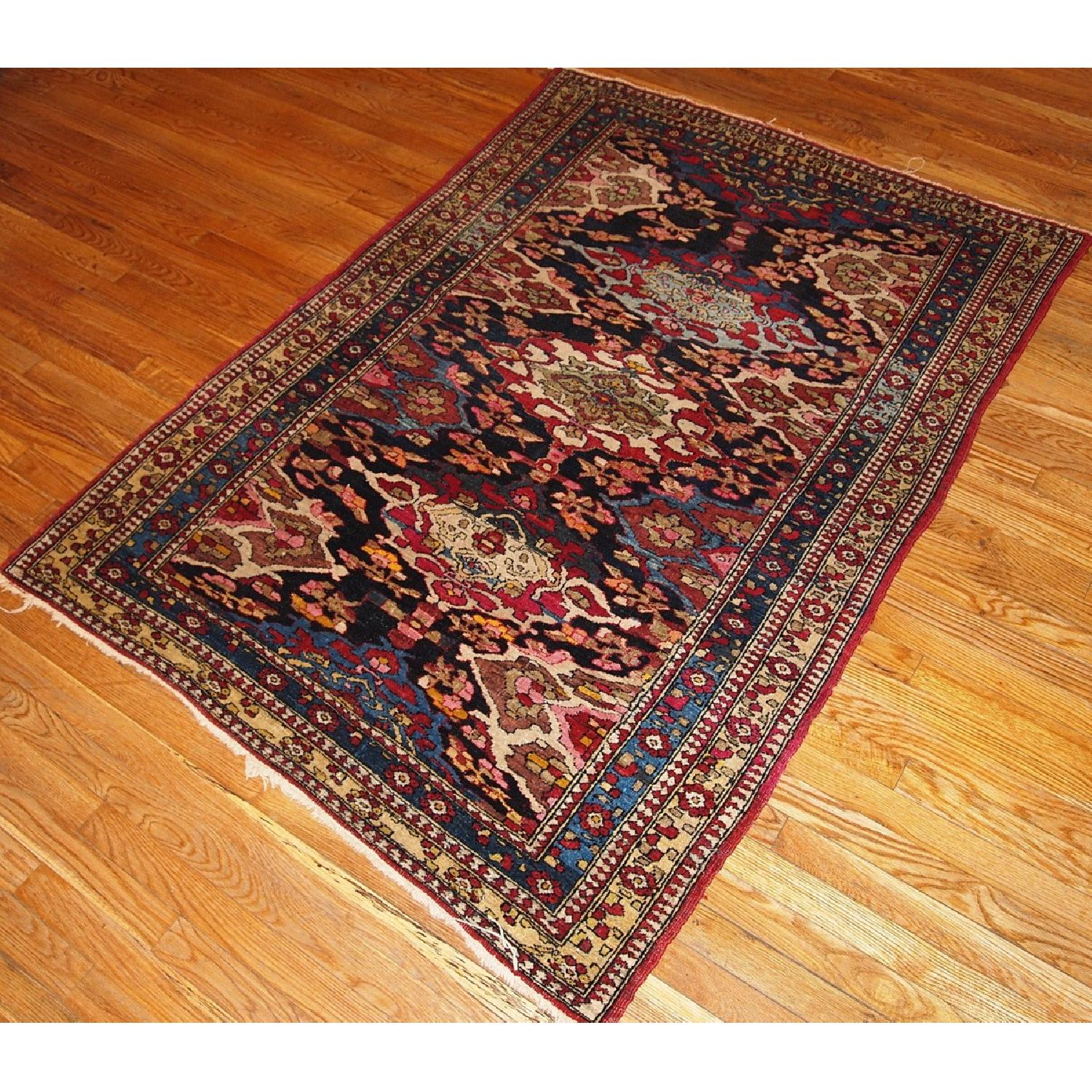 Antique  1900s Persian Isfahan Rug - image-5