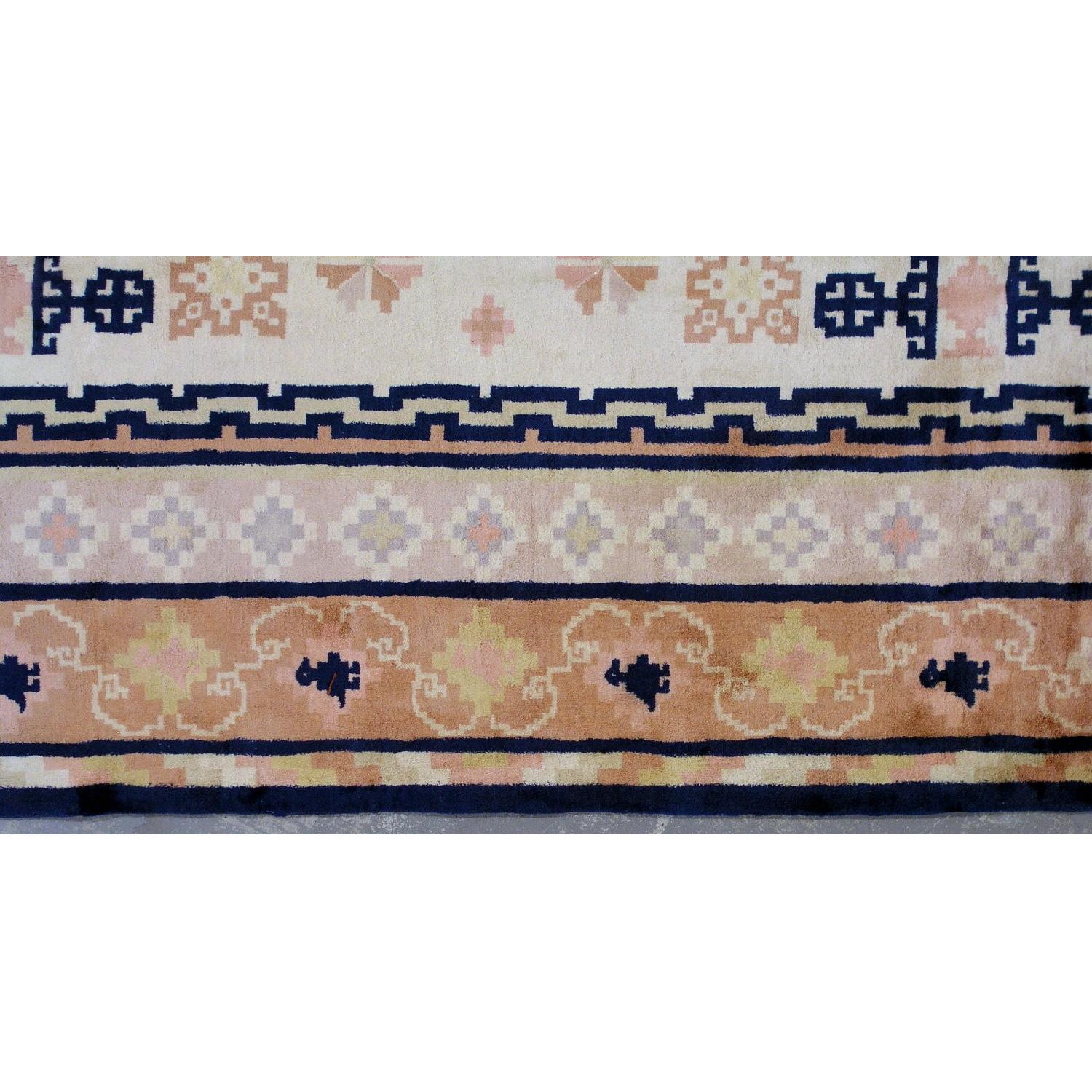 Antique 1930s Chese Fete Rug - image-4