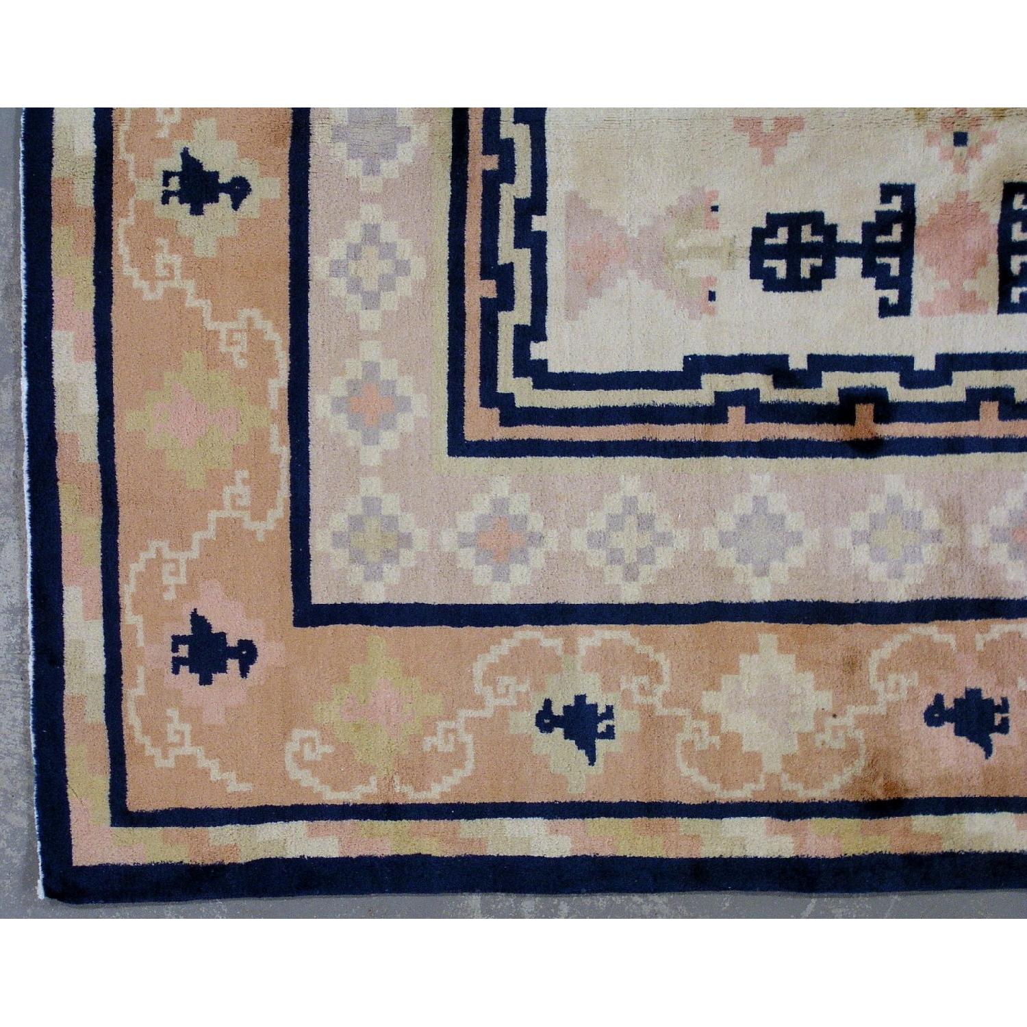 Antique 1930s Chese Fete Rug - image-7