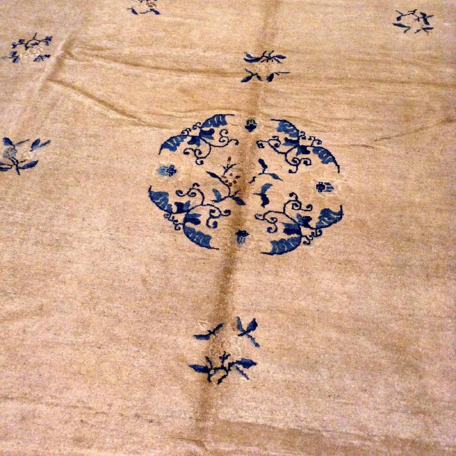 Antique 1900s Chinese Peking Rug - image-2