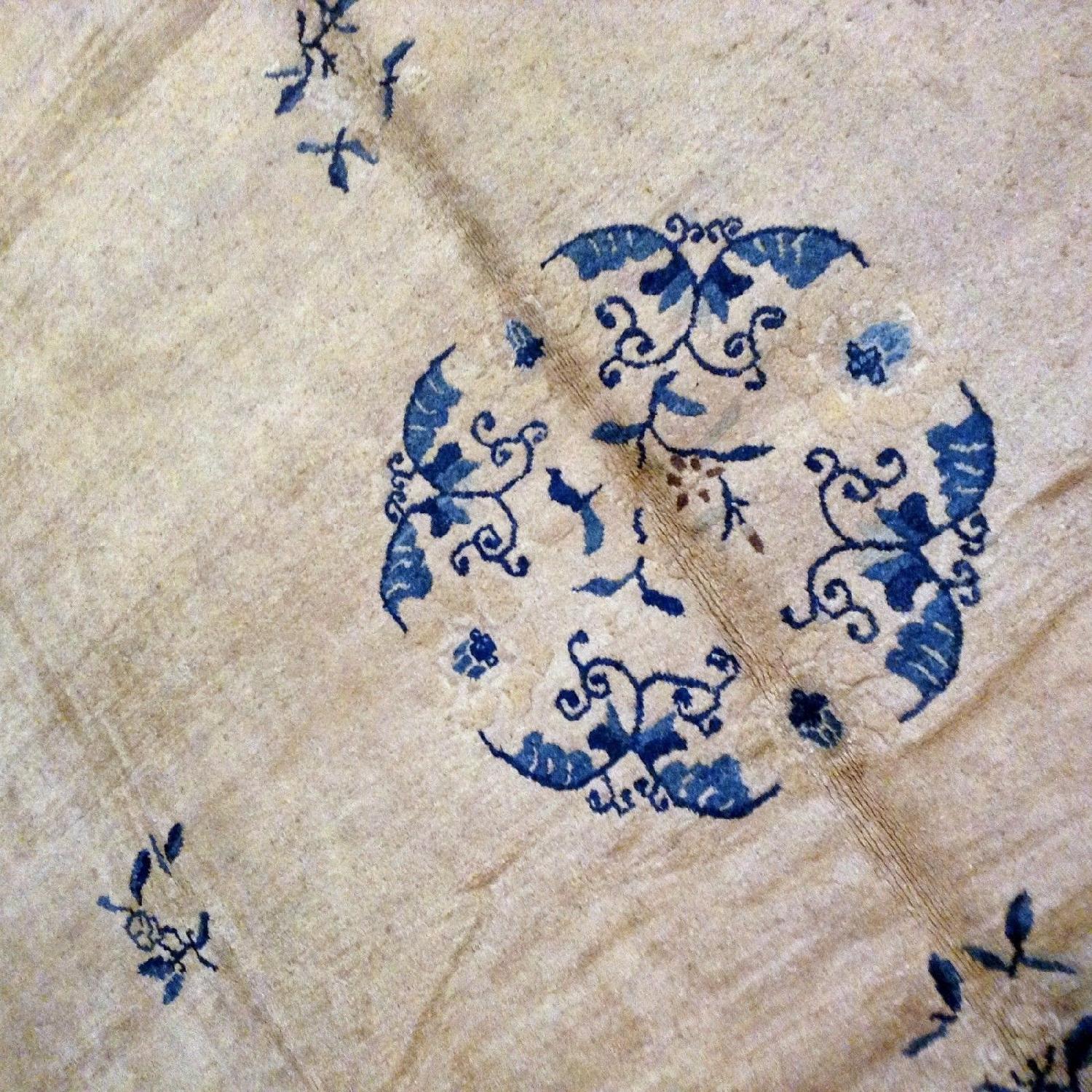 Antique 1900s Chinese Peking Rug - image-6