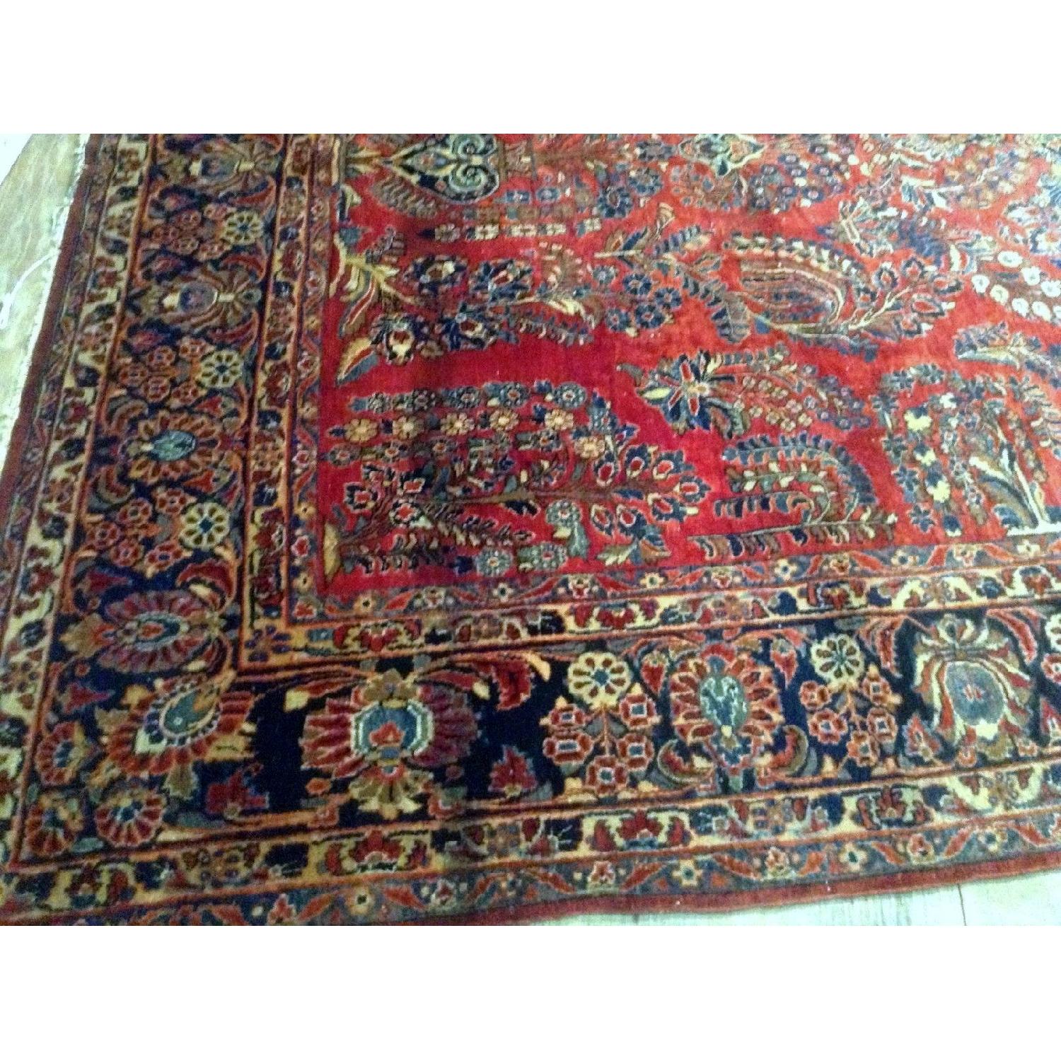 Antique 1920s Persian Sarouk Rug - image-3