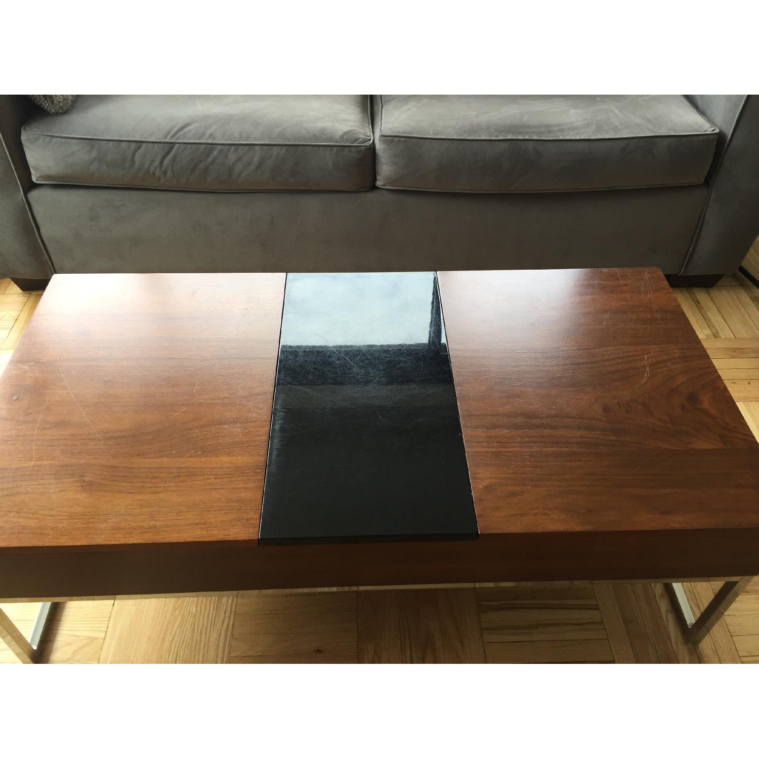 Wood and Lacquer Storage Coffee Table - image-6