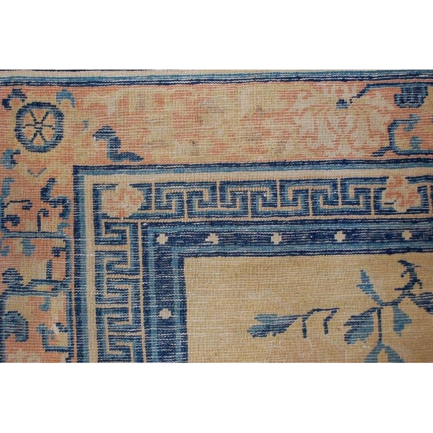 Antique 1870s Chinese Ningxia Rug - image-2