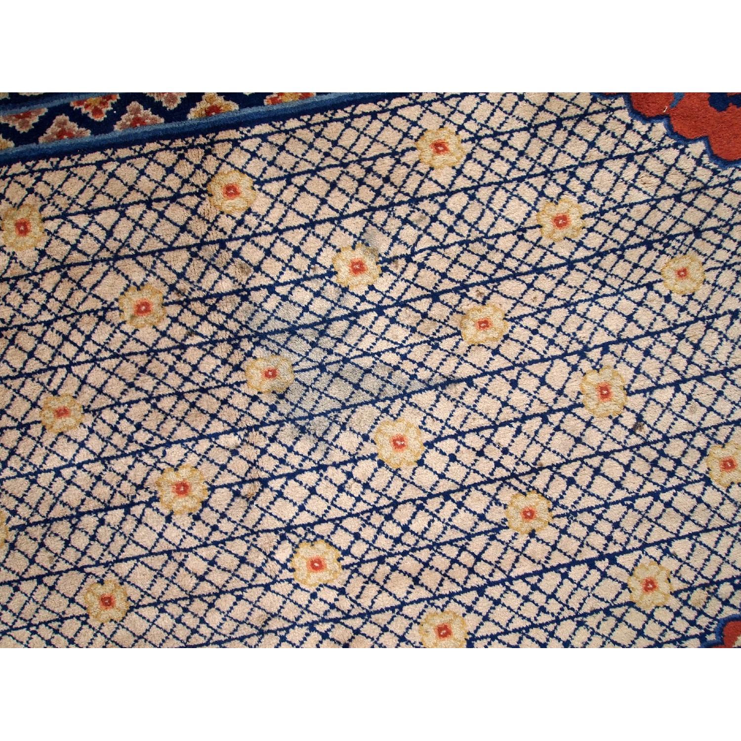 Antique 1930s Chinese Art Deco Rug - image-4