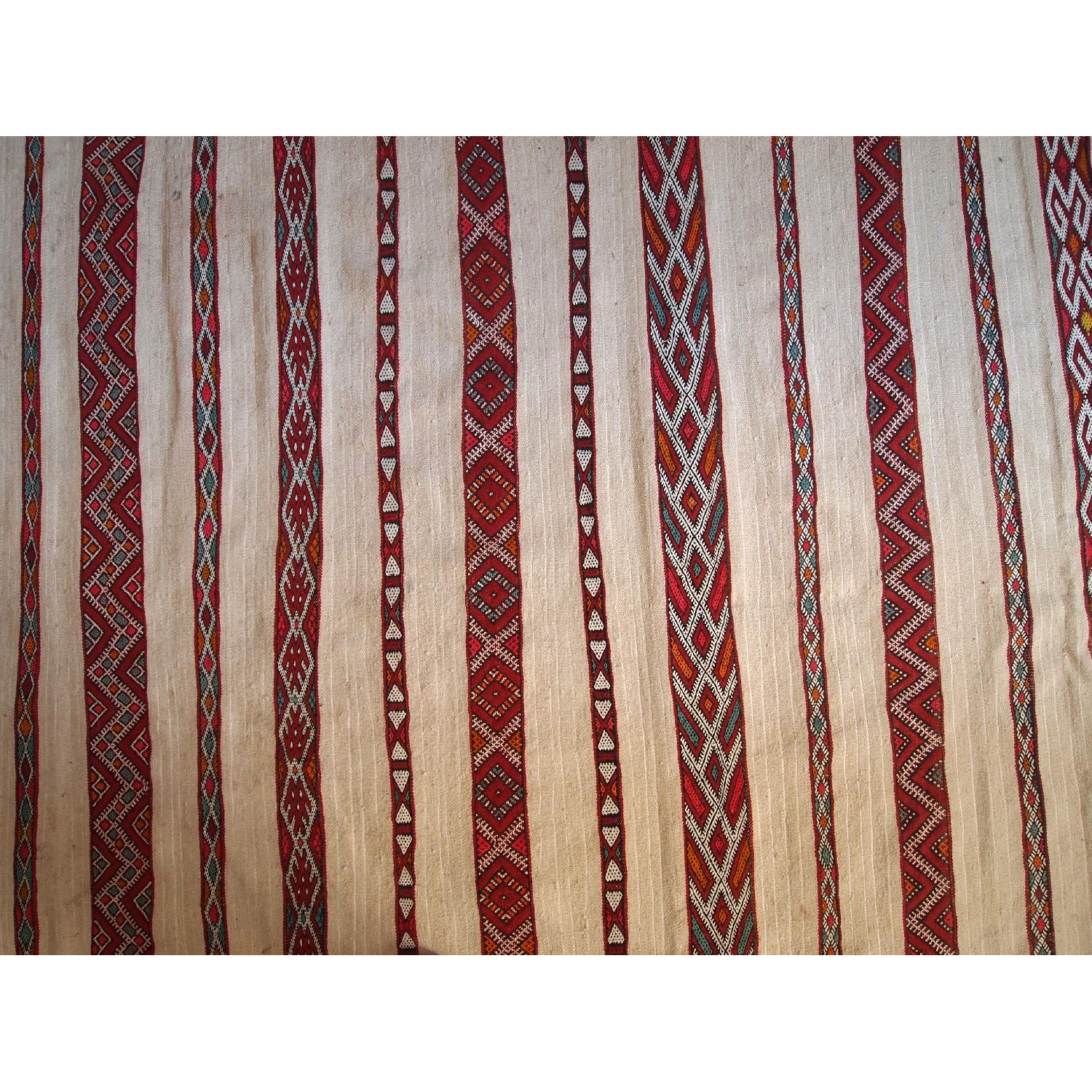 Antique 1950s Moroccan Kilim Rug - image-3