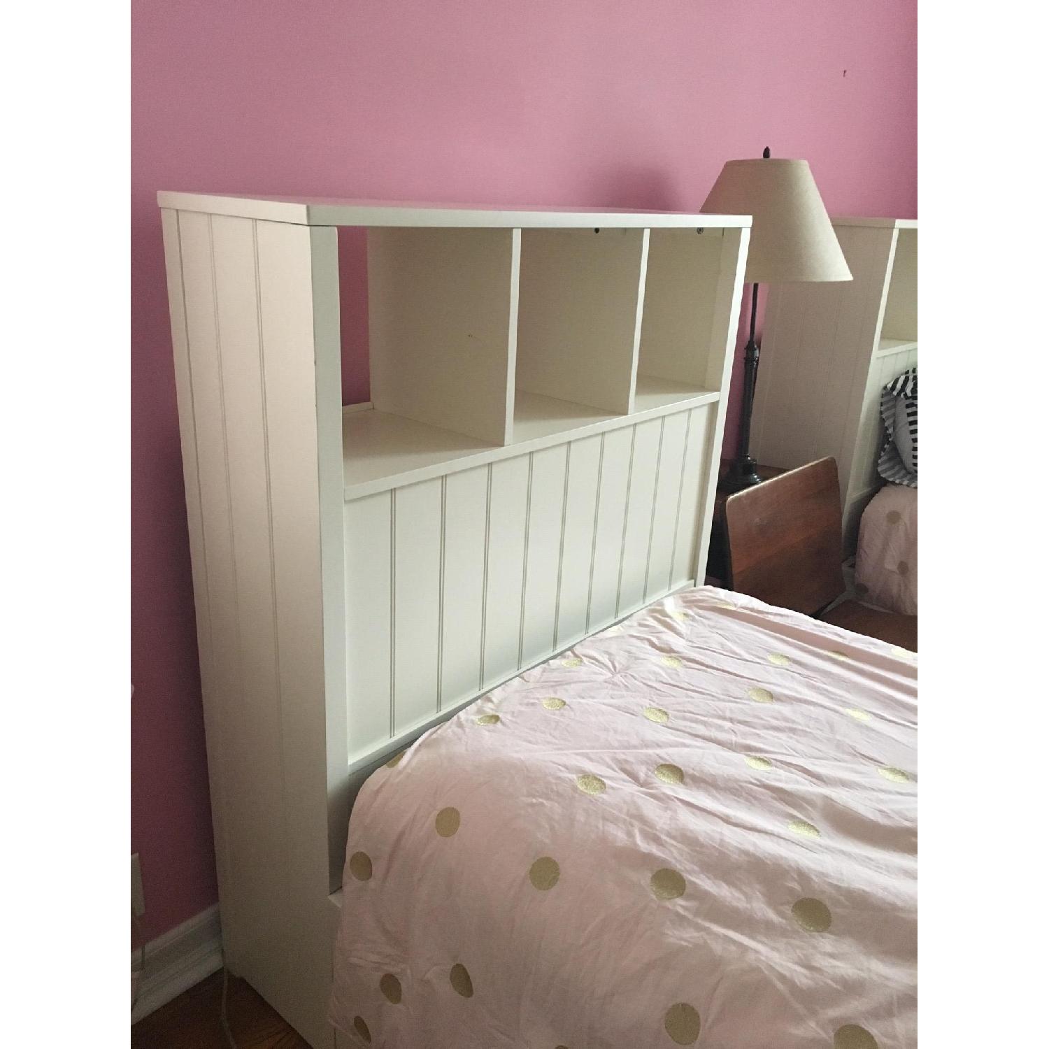 Pottery Barn Children's Twin Storage Beds w/ Storage Headboard - image-5