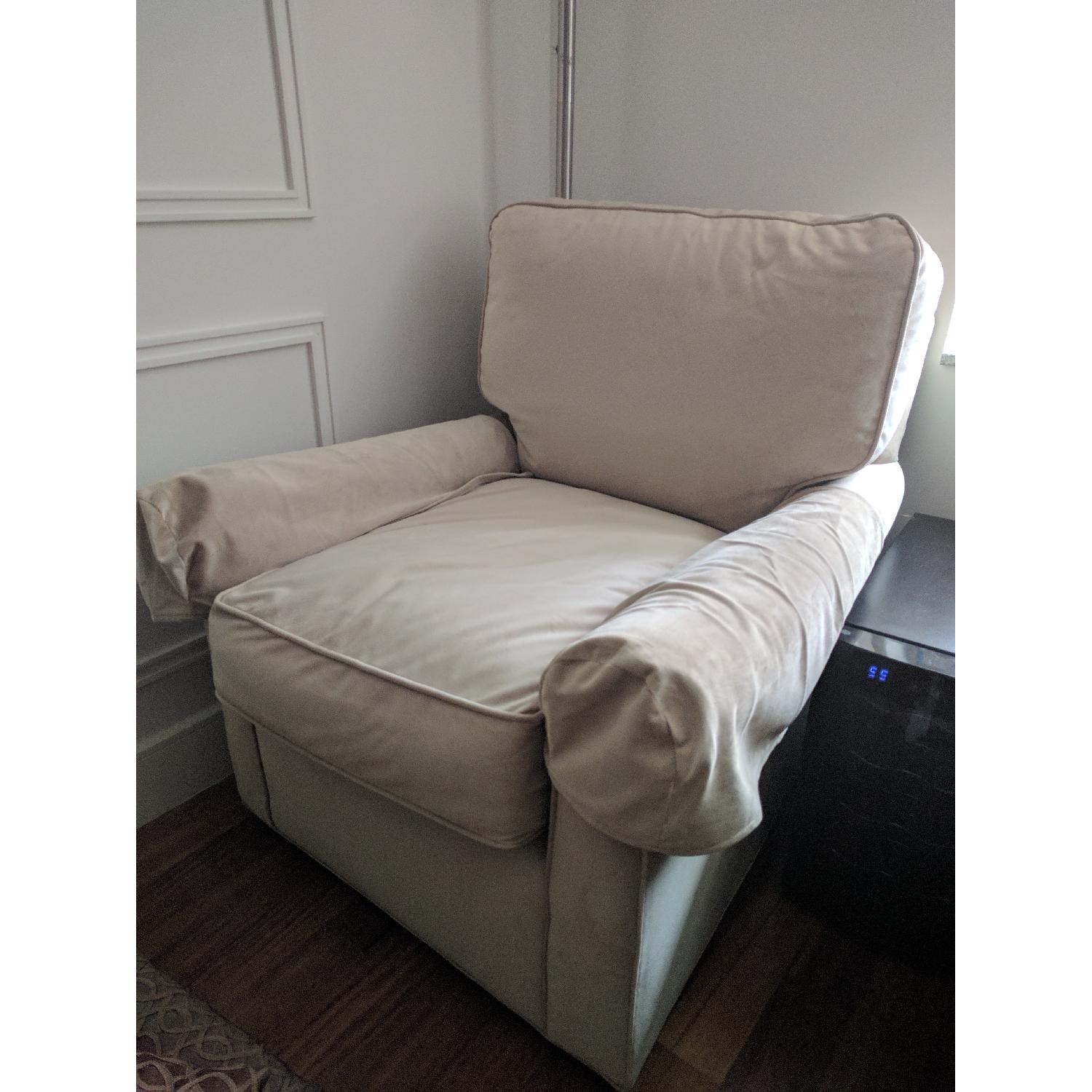 Lee Industries Swivel Arm Chair - image-2