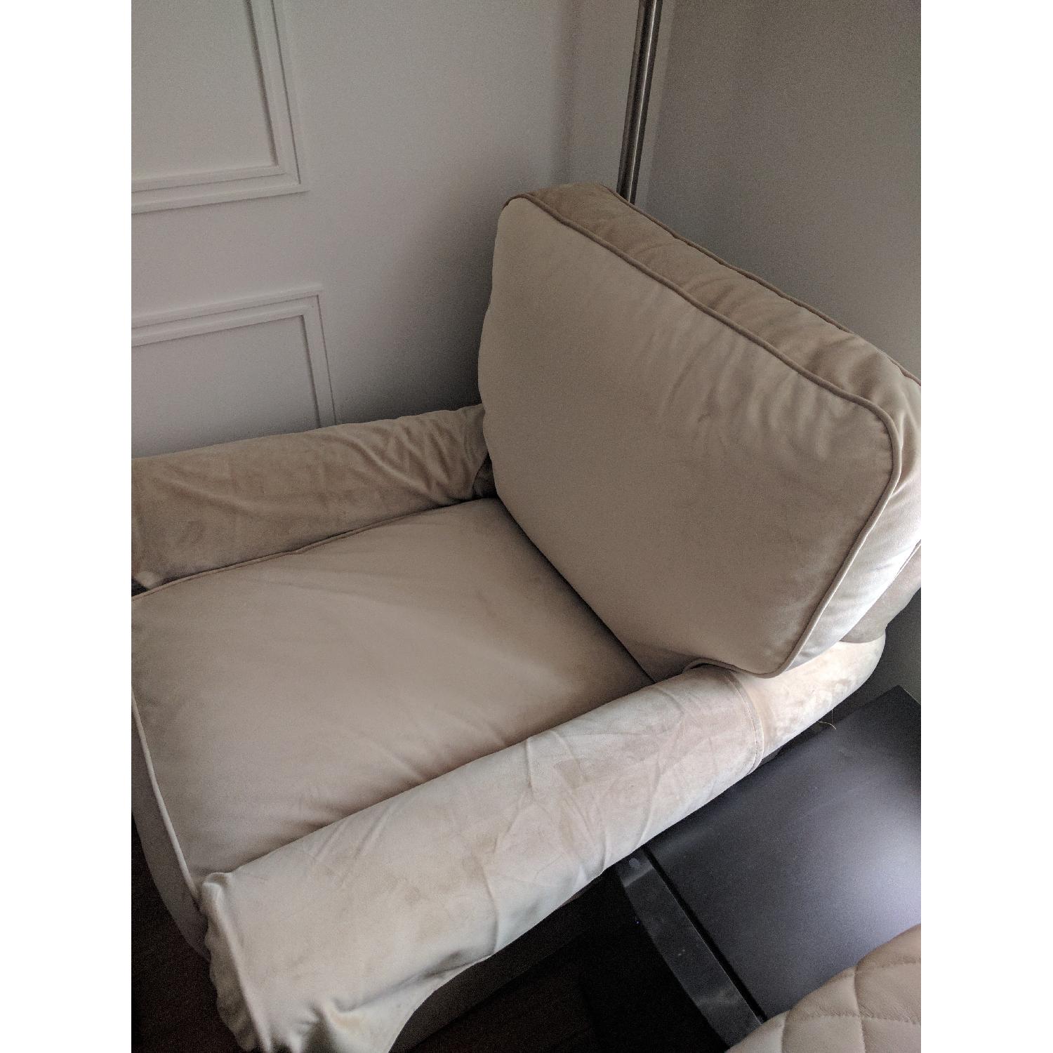 Lee Industries Swivel Arm Chair - image-3