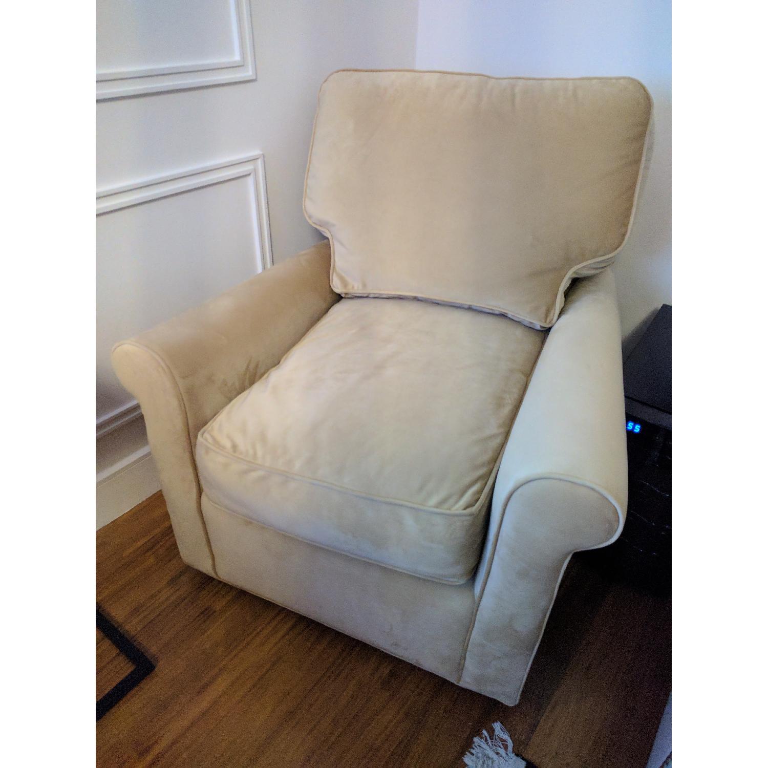 Lee Industries Swivel Arm Chair - image-5