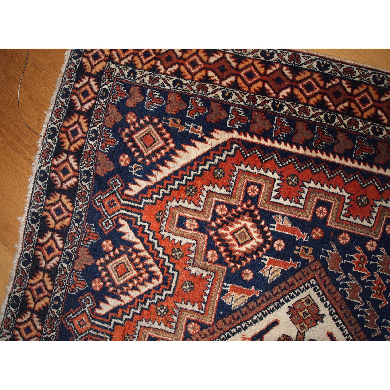 Antique 1920s Persian Karajeh Rug - image-1