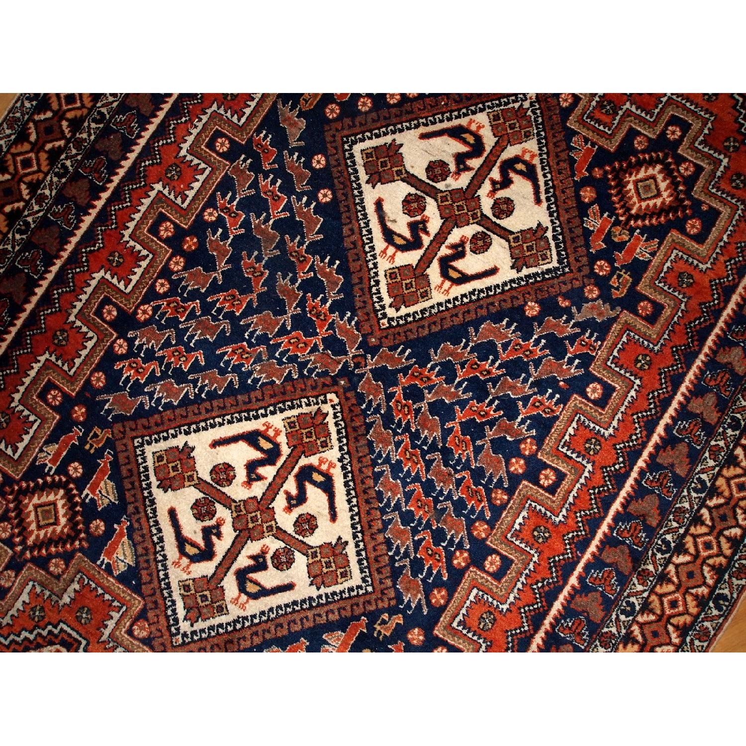 Antique 1920s Persian Karajeh Rug - image-3