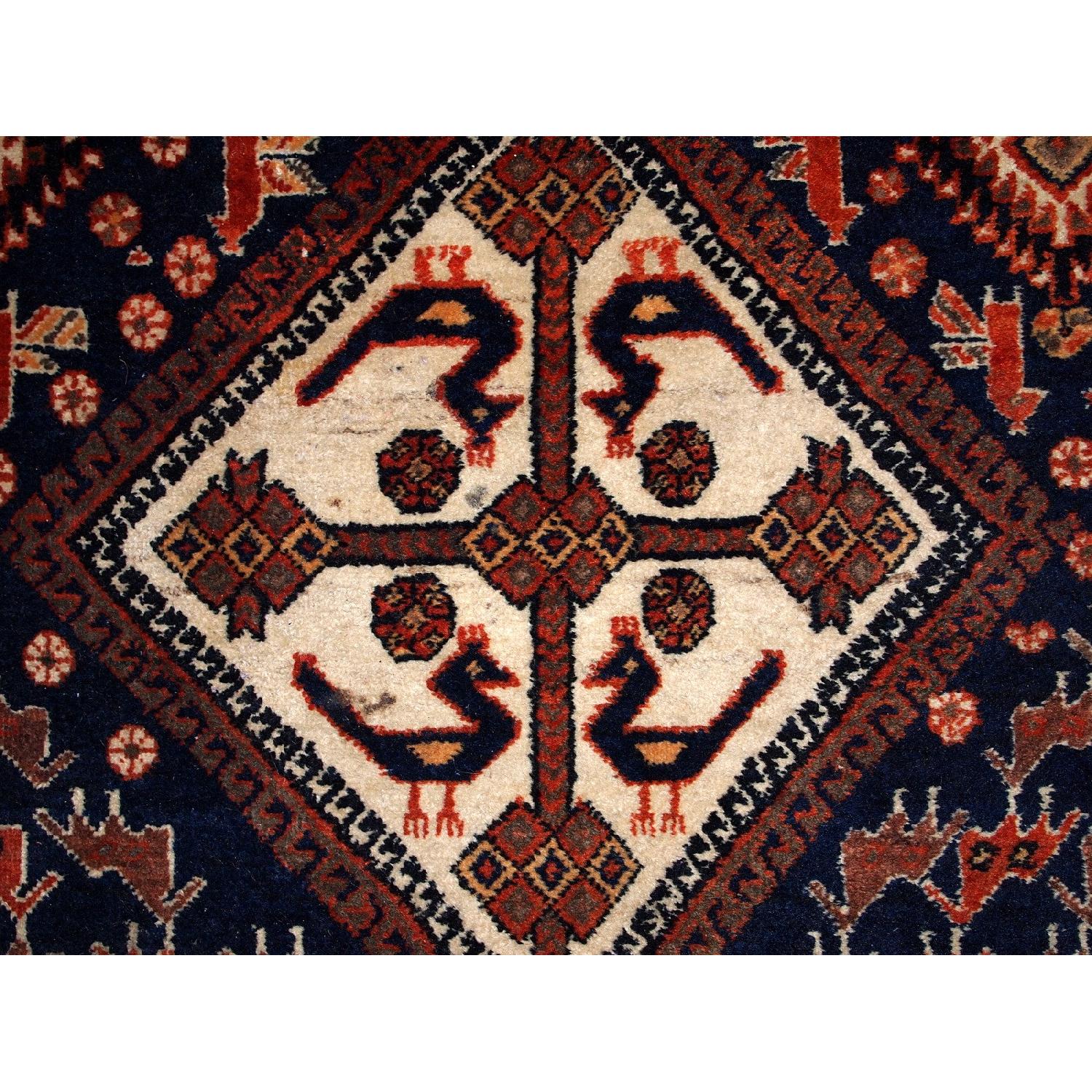 Antique 1920s Persian Karajeh Rug - image-4