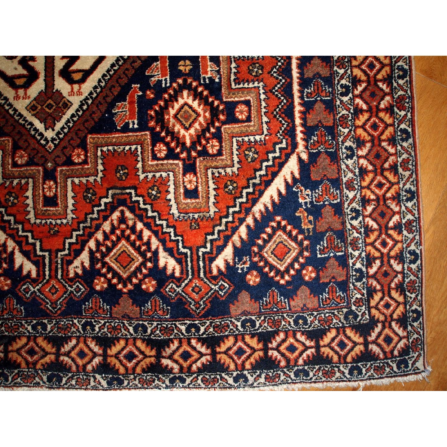 Antique 1920s Persian Karajeh Rug - image-5