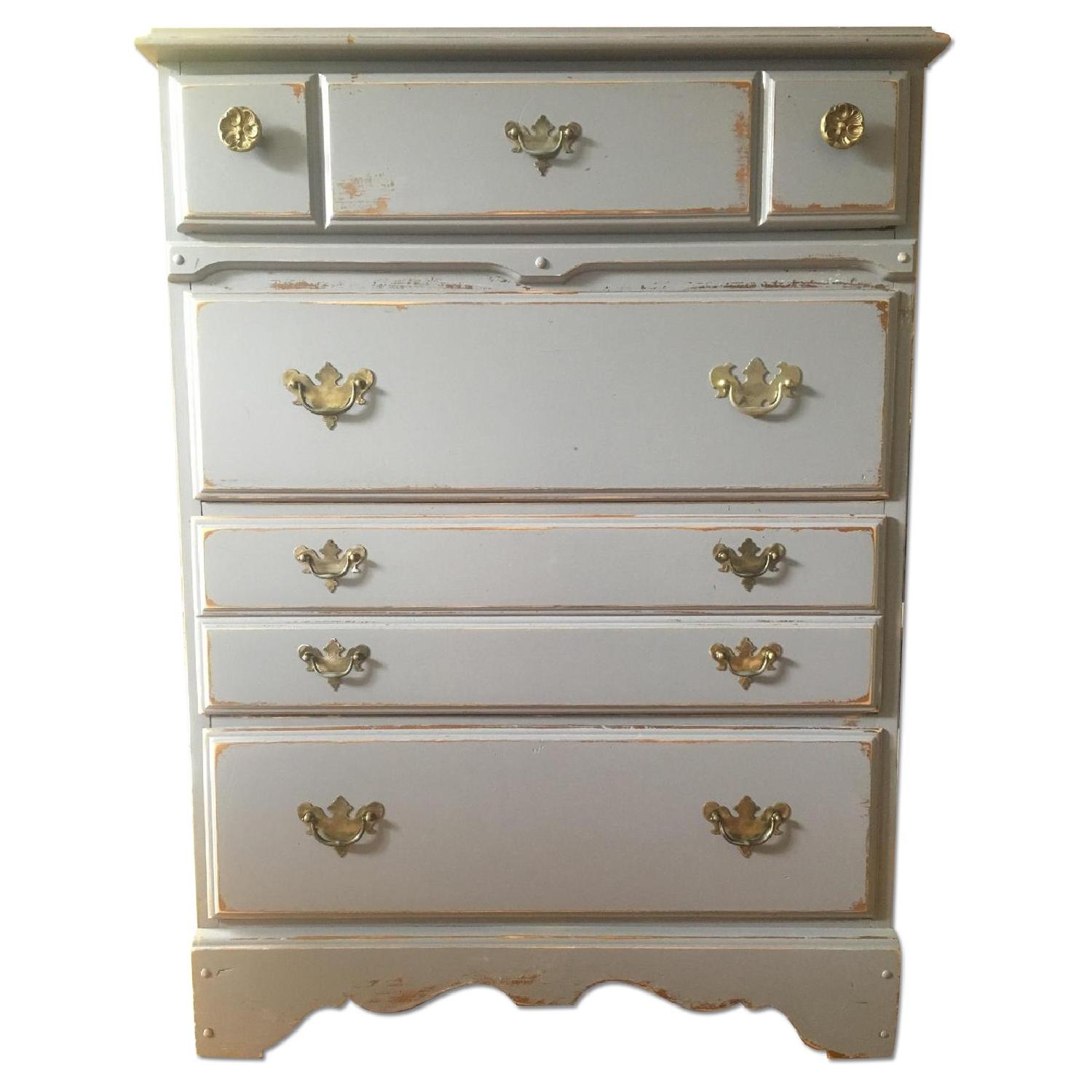 Custom Vintage 4-Drawer Dresser - image-0
