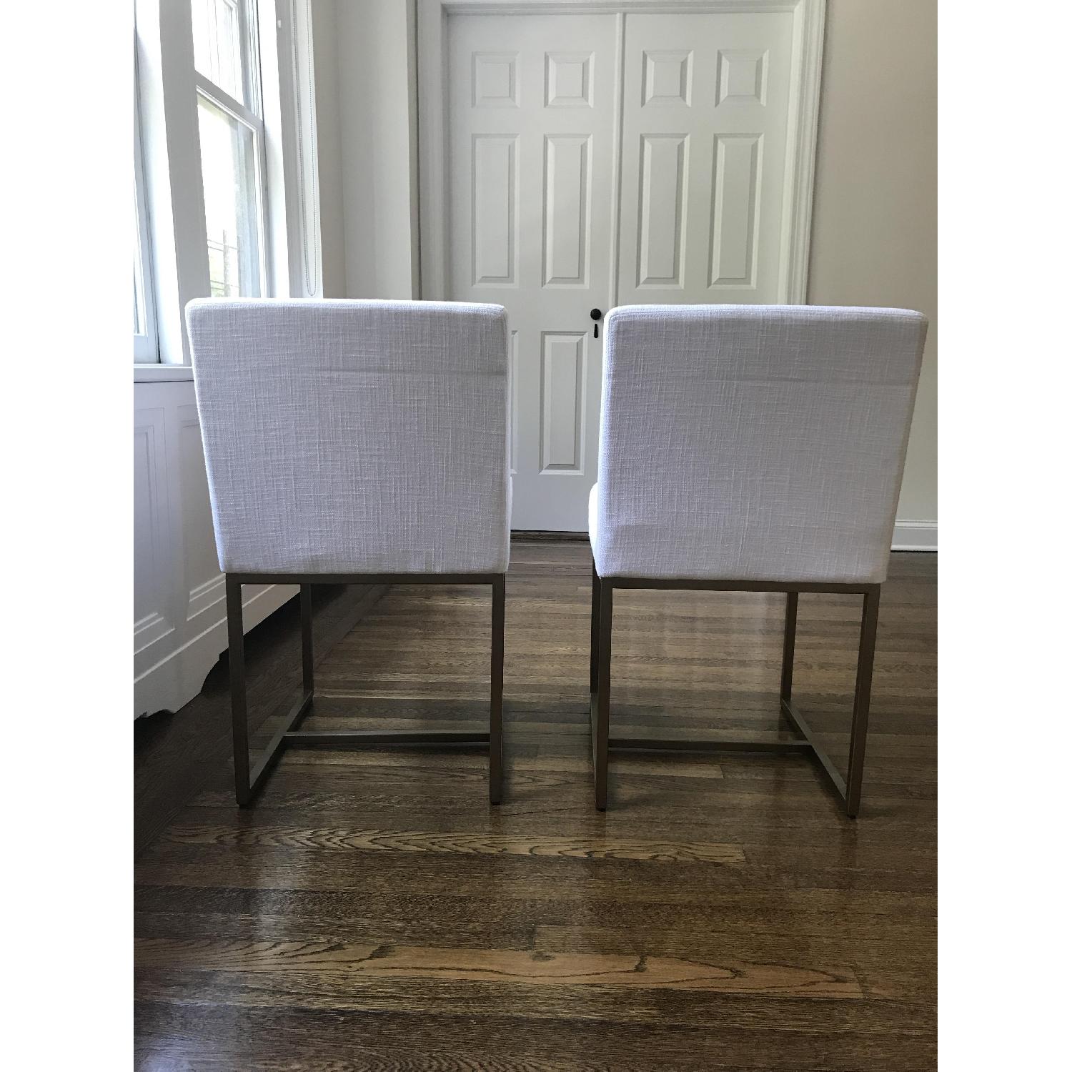 Restoration Hardware Modern Emery Fabric Side Chairs - image-4