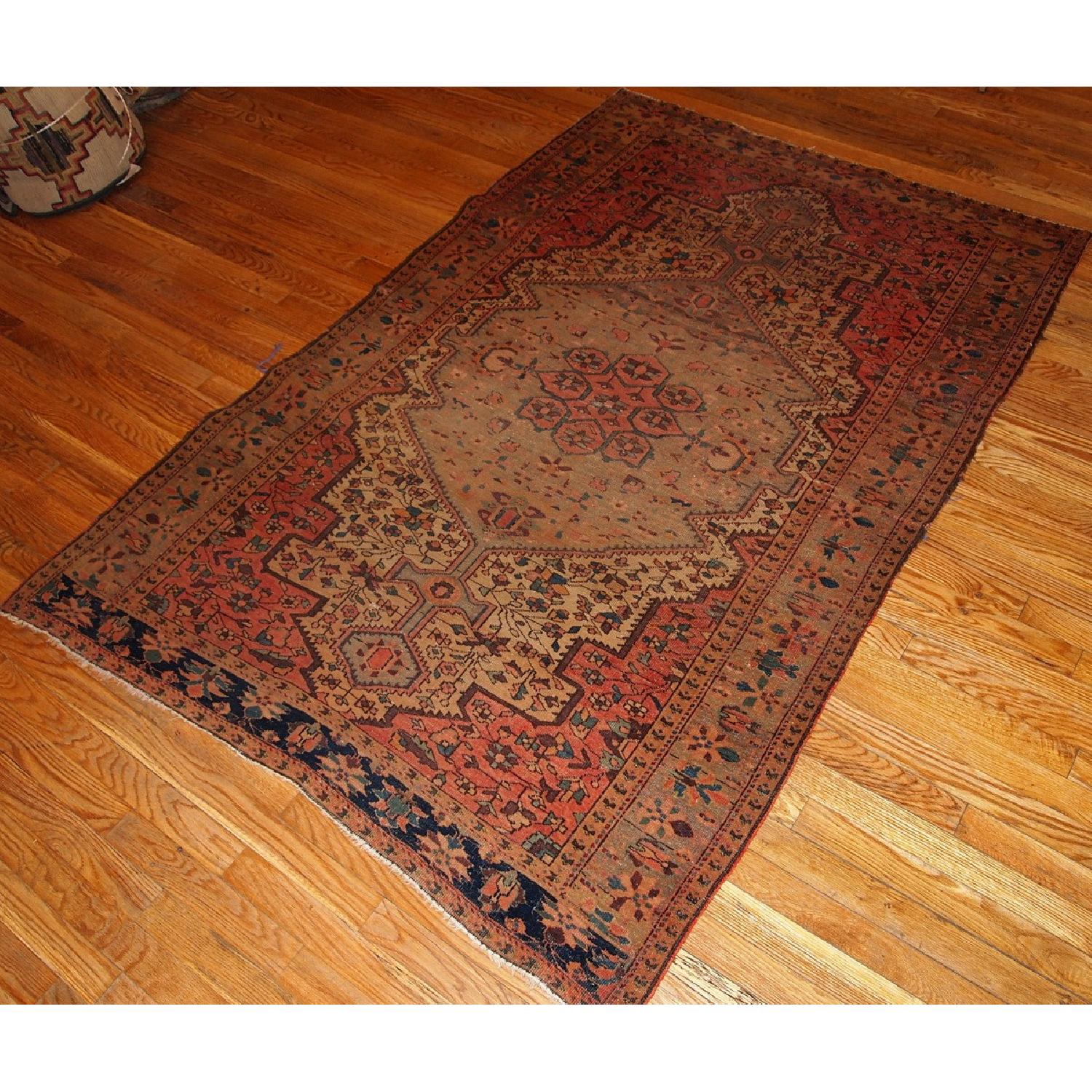 Antique 1910s Persian Farahan Rug - image-6