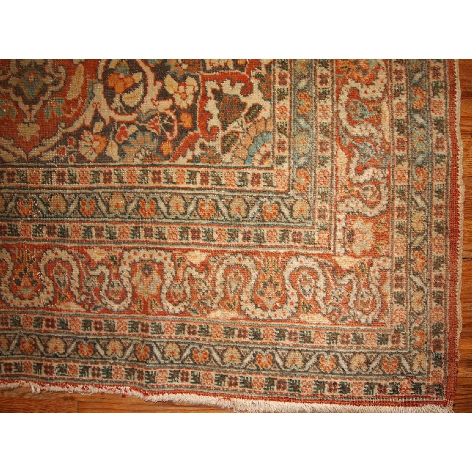 Antique 1920s Persian Tabriz Rug - image-2