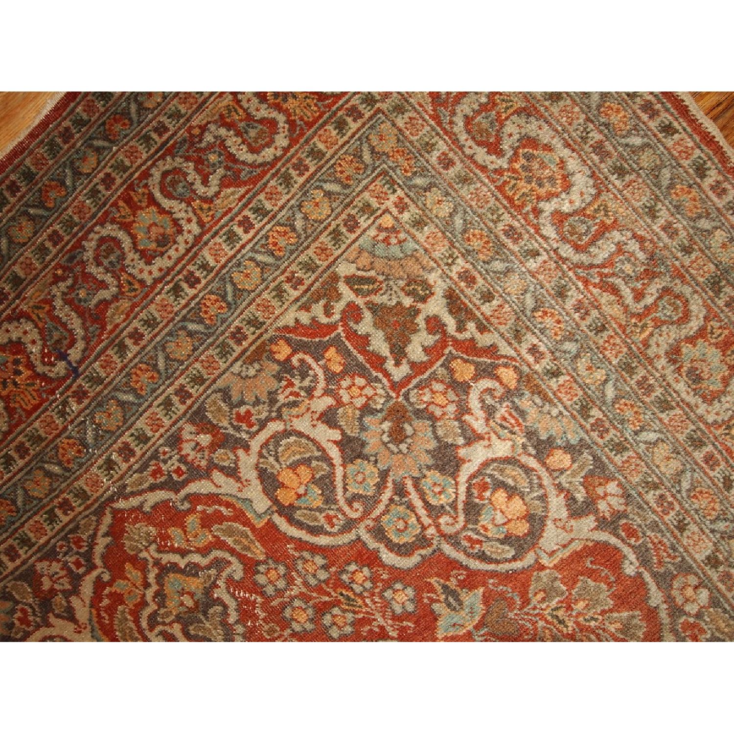 Antique 1920s Persian Tabriz Rug - image-5