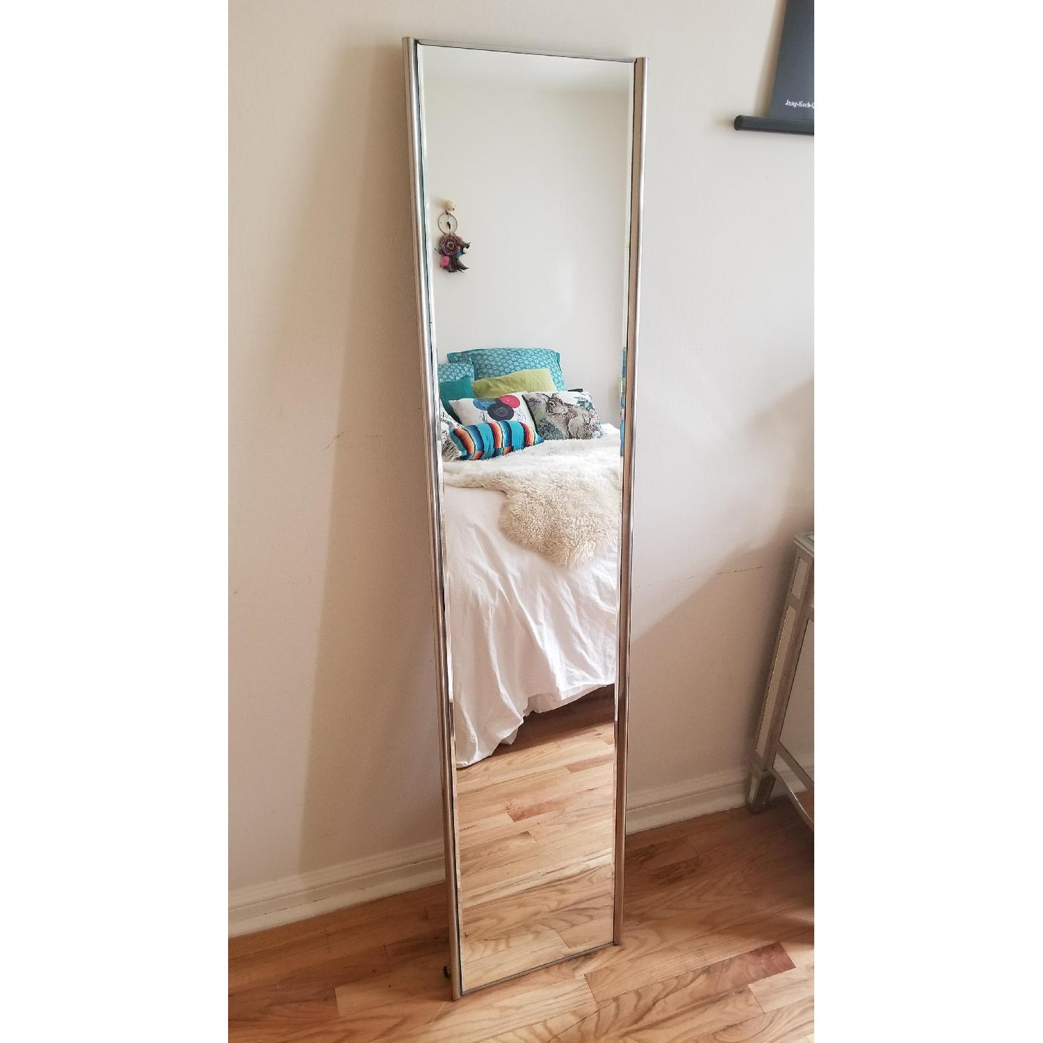 Adesso Home Alice Steel Floor Mirror - image-1