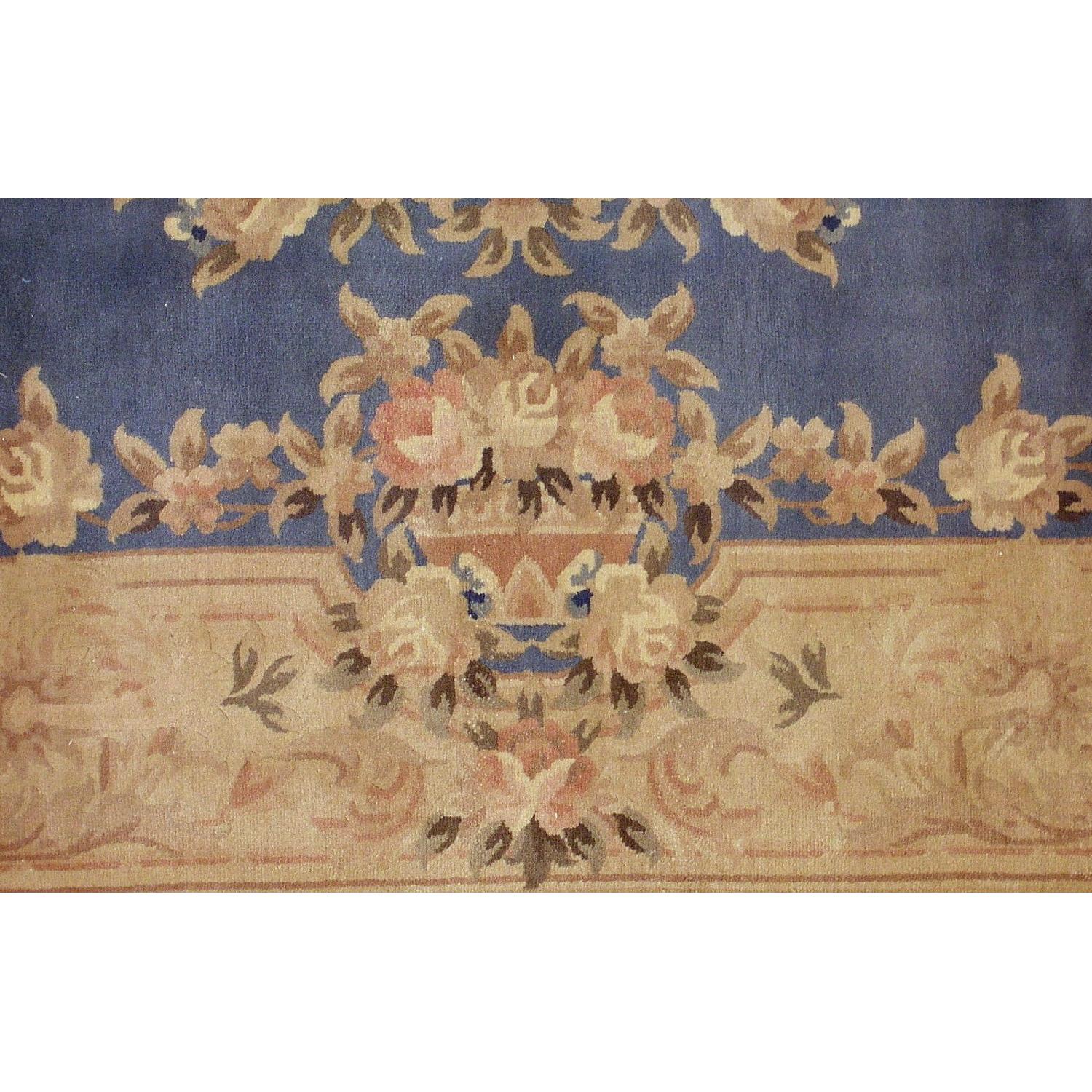 Antique 1930 Chinese Art Deco Rug - image-2