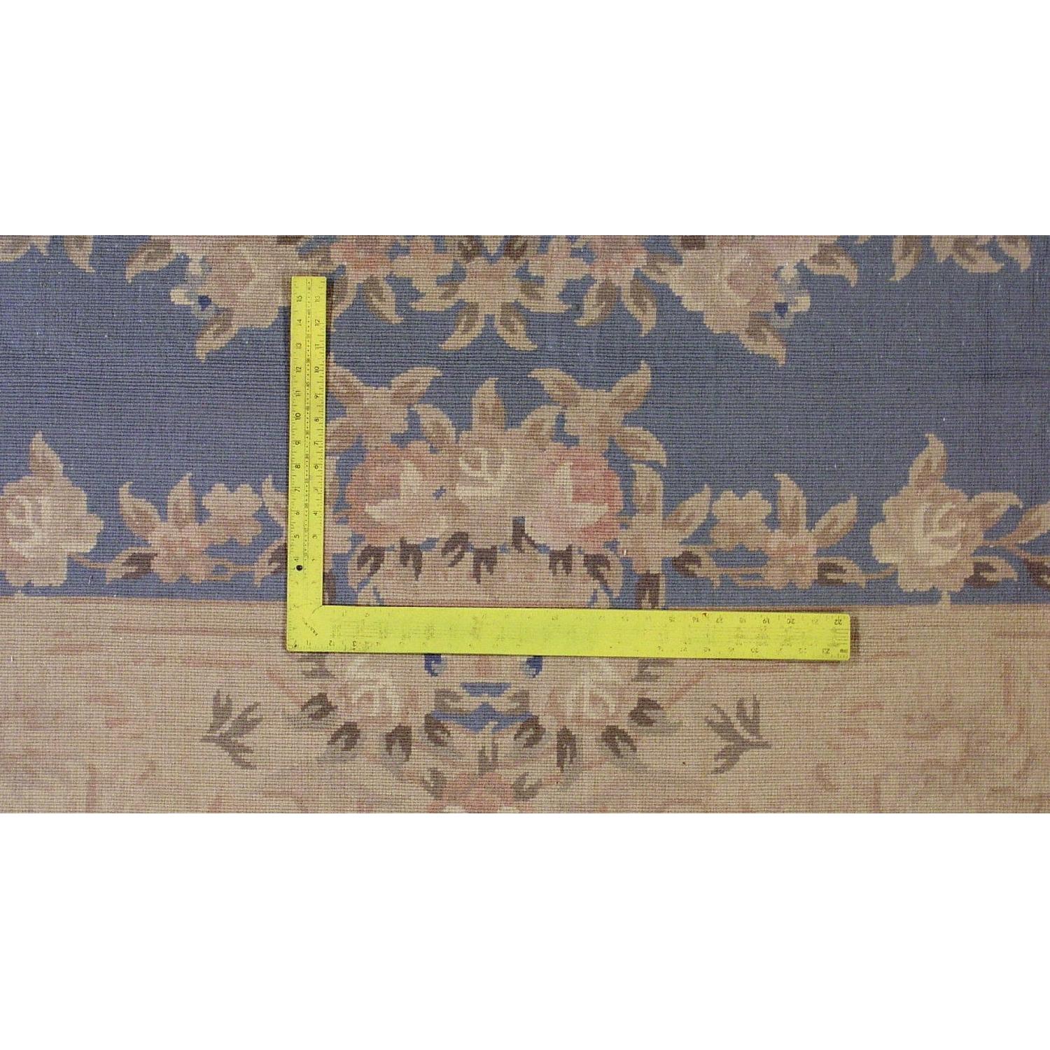Antique 1930 Chinese Art Deco Rug - image-7