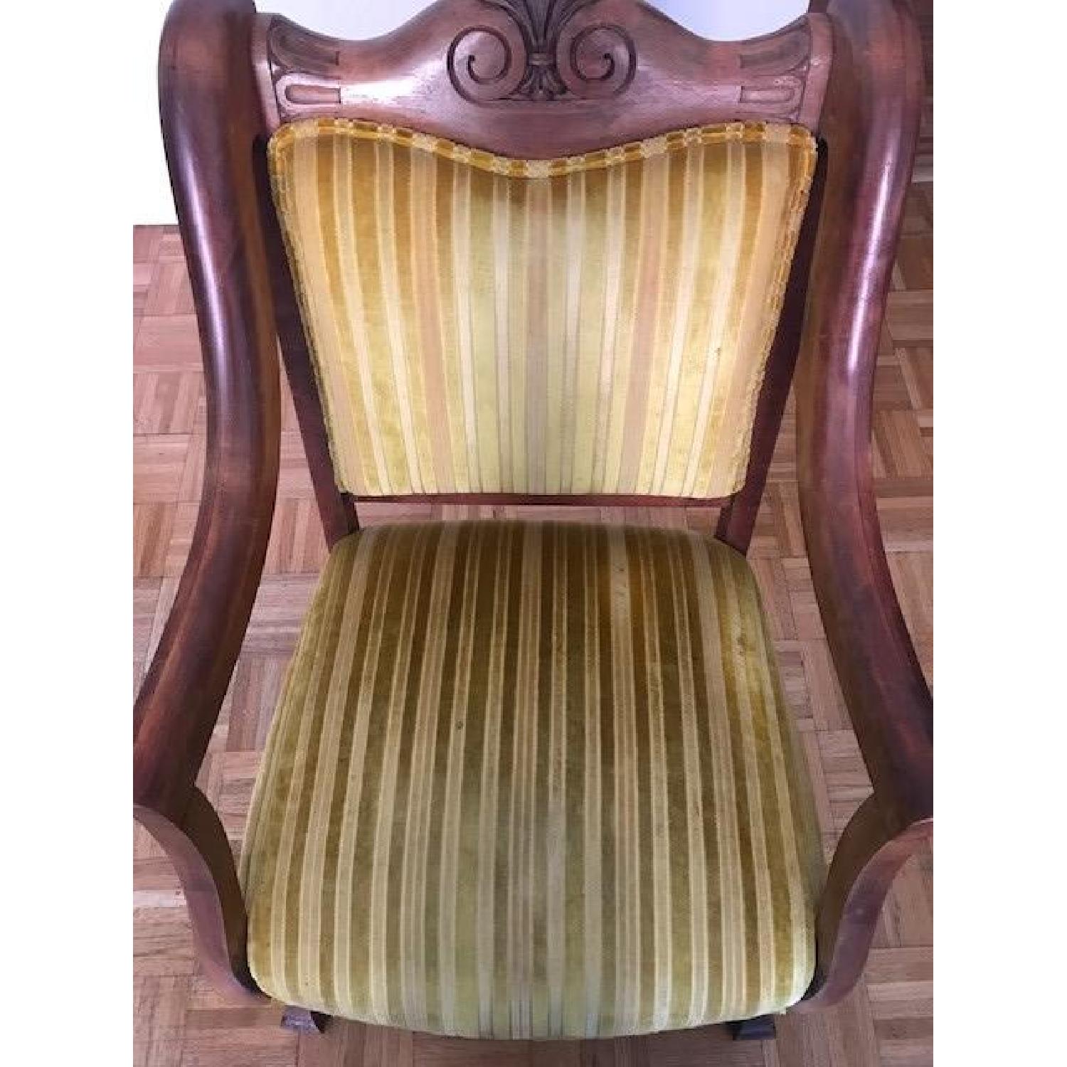 Vintage Yellow Arm Chair - image-3