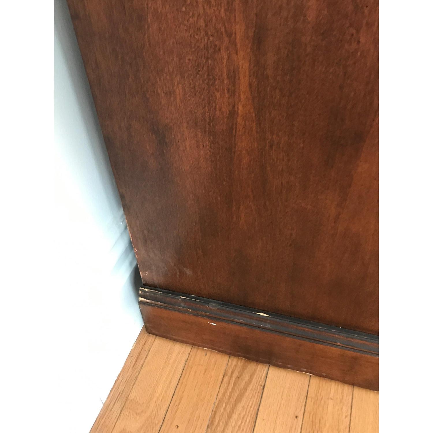 Cherry Wood Credenza/China Cabinet - image-5