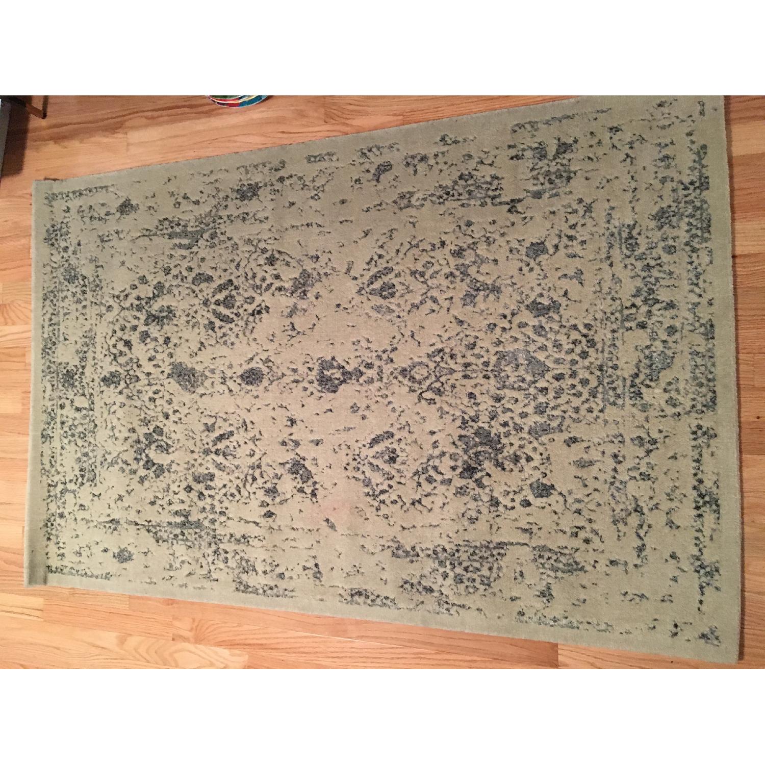 One Kings Lane Journey Antique Ivory Slate Rug - image-1