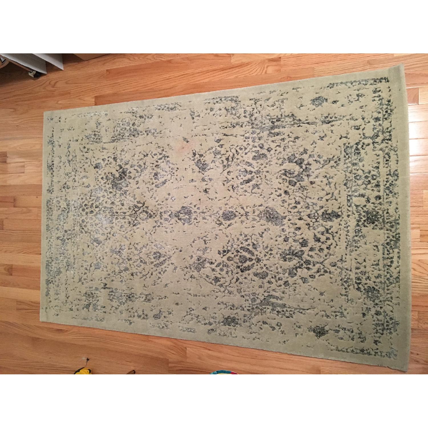 One Kings Lane Journey Antique Ivory Slate Rug - image-3