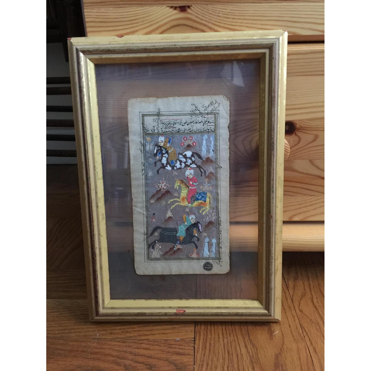 Vintage Custom Framed Turkish Print - image-1