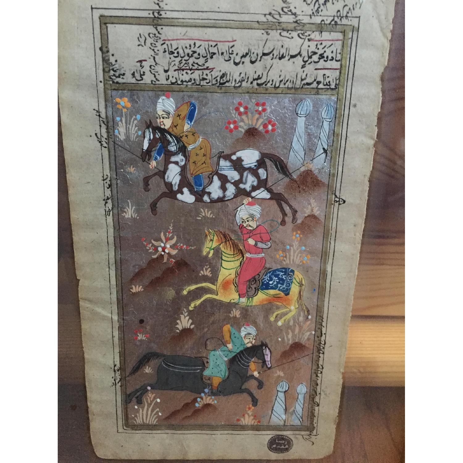Vintage Custom Framed Turkish Print - image-5