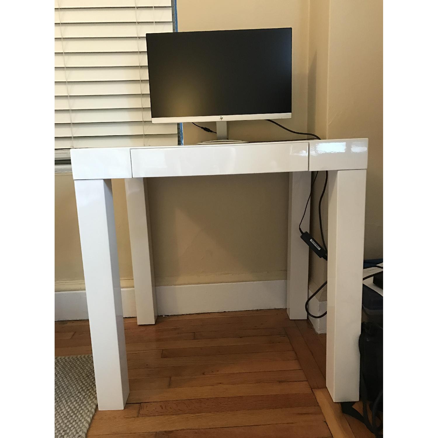 West Elm Parsons Mini Desk - image-1