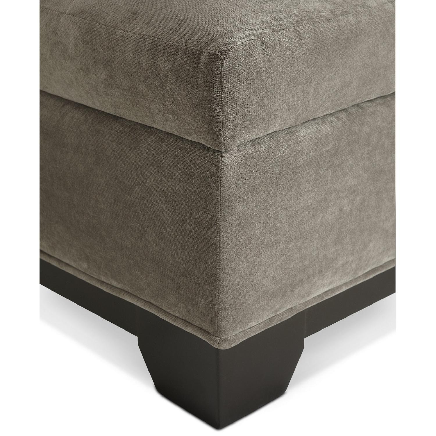 Macy's Elliot Upholstered Storage Ottoman - image-3