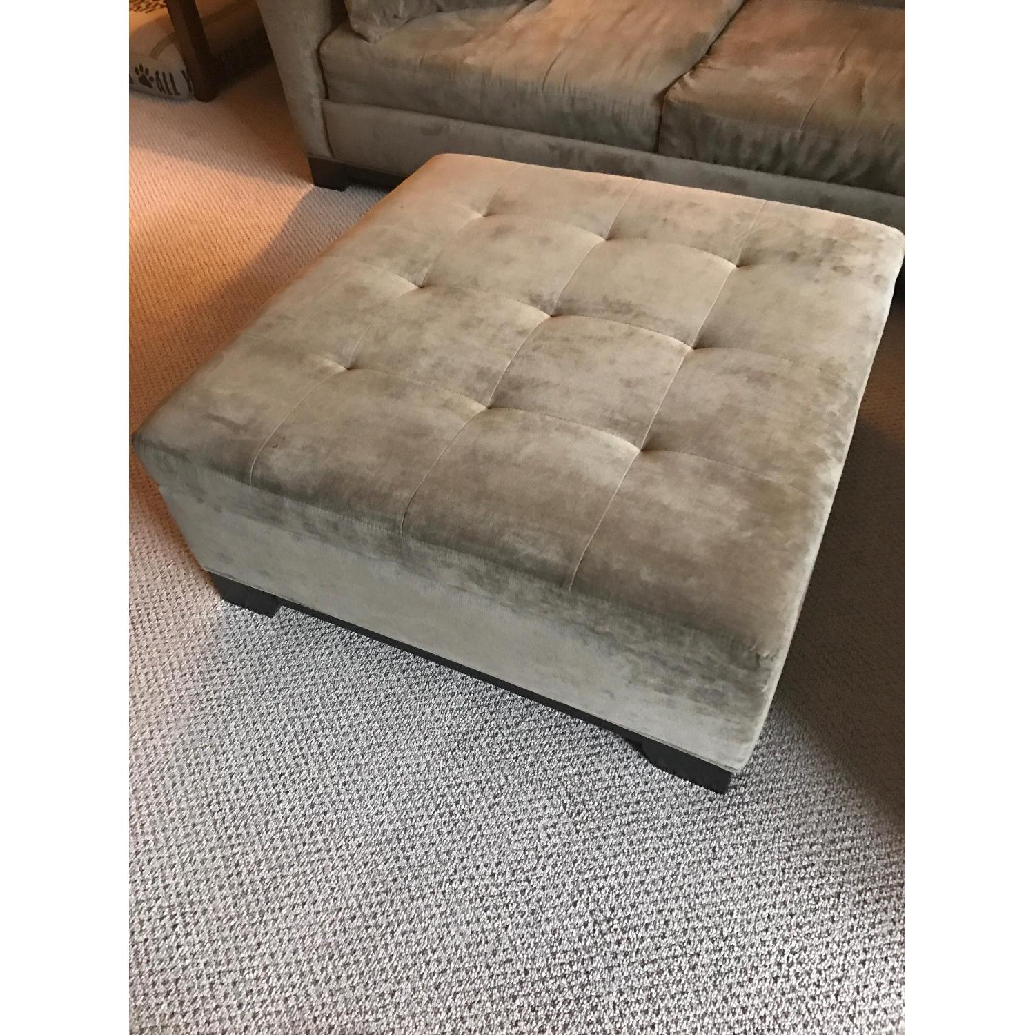 Macy's Elliot Upholstered Storage Ottoman - image-4