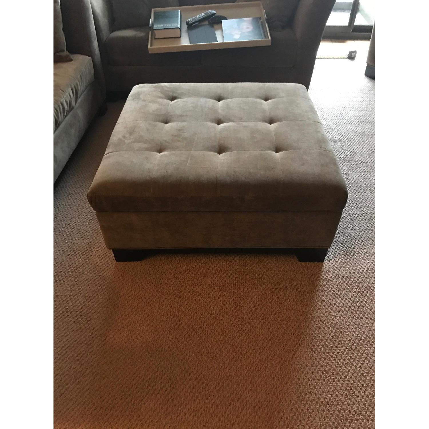 Macy's Elliot Upholstered Storage Ottoman - image-5