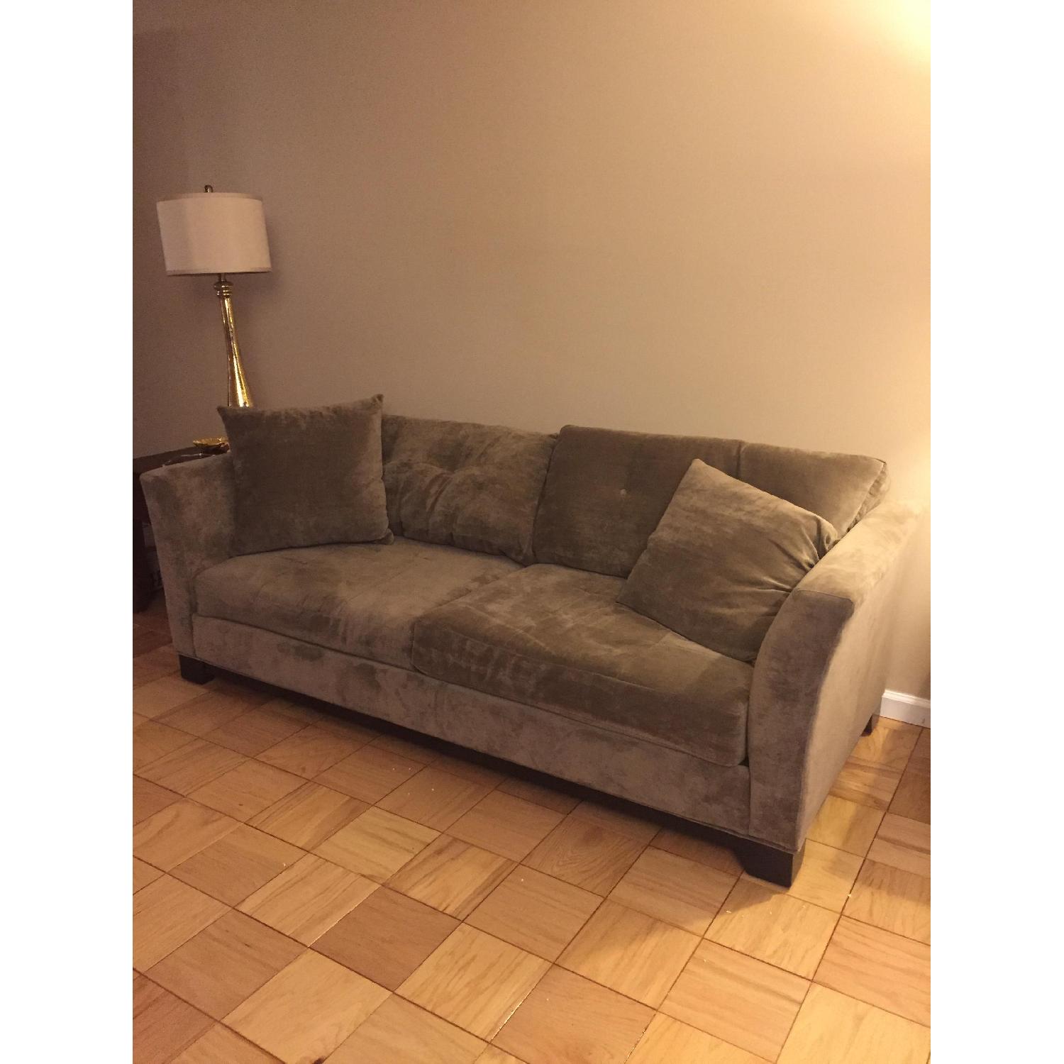 Macy's Elliot Microfiber Sleeper Sofa - image-1