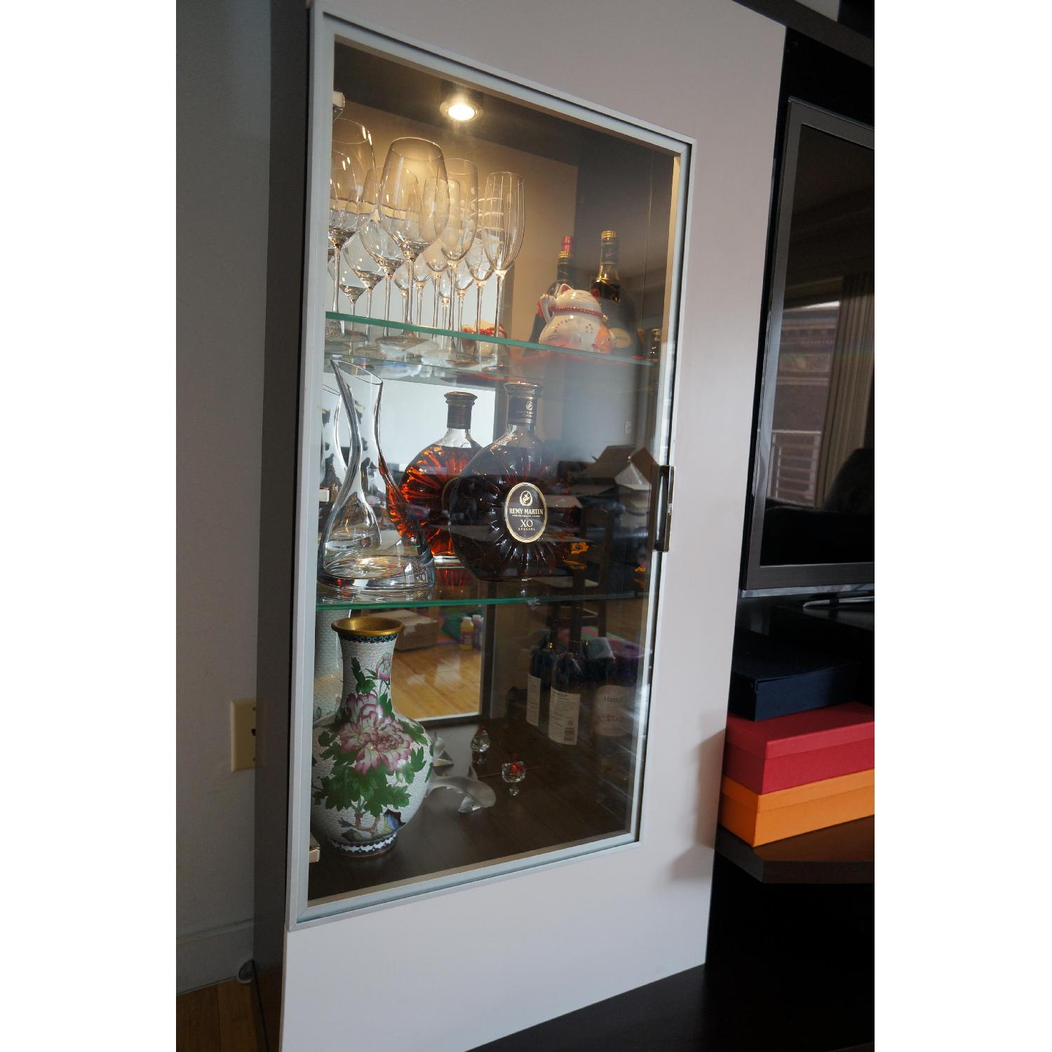 Olympia Wall Unit in Wenge & White - image-5