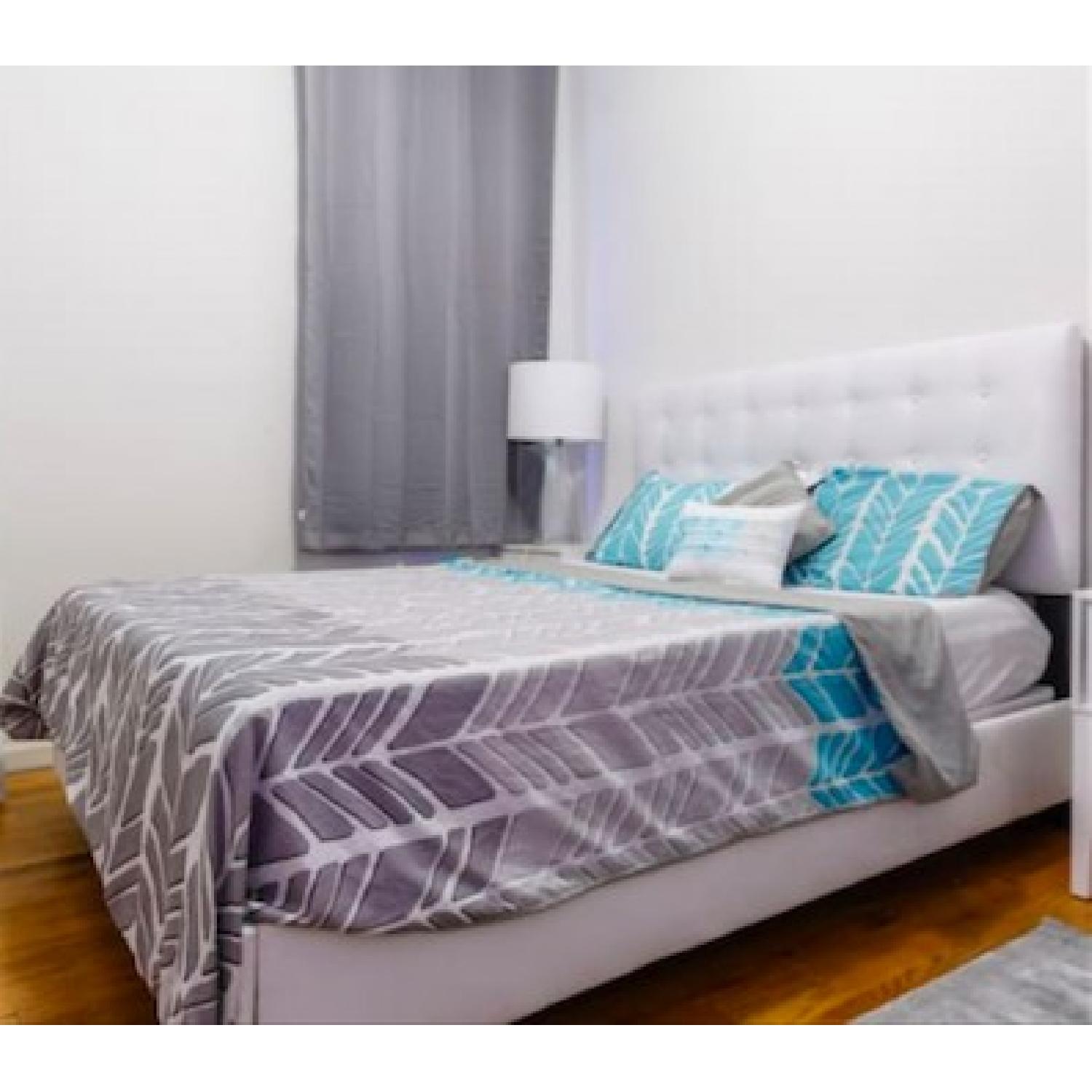 Macy's Hawthorne Queen Button Bed Frame - image-2