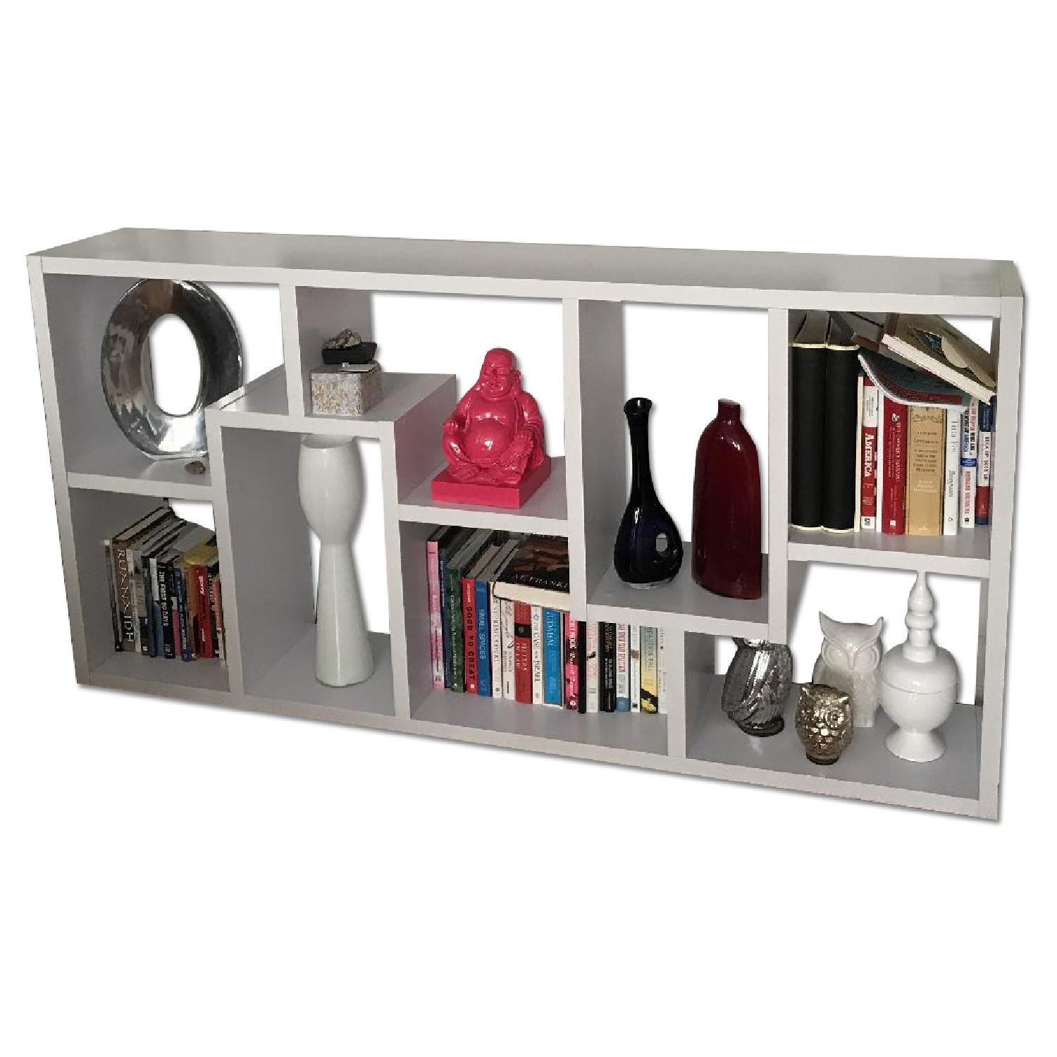 White Bookcase/Shelves - image-0