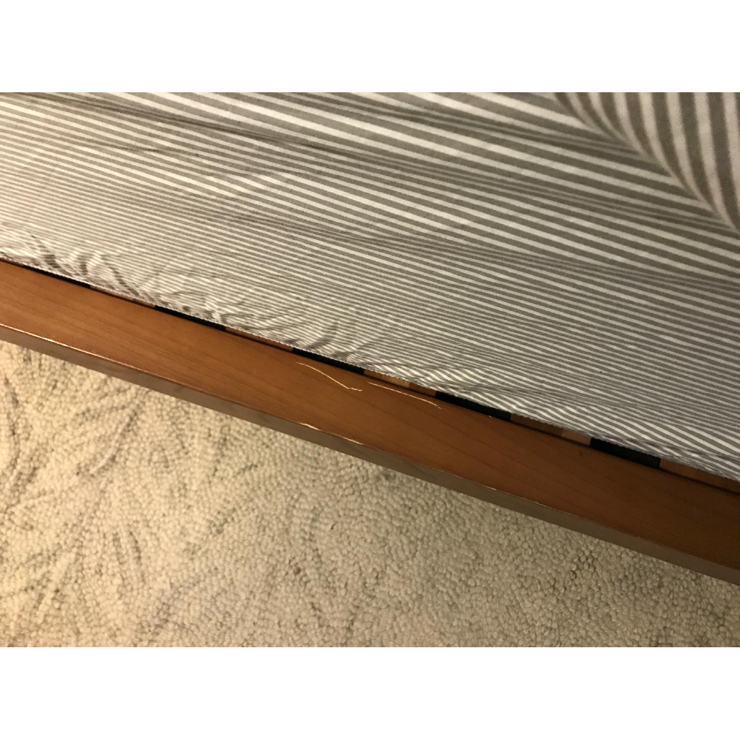 Crate & Barrel Chevron Bed - image-5