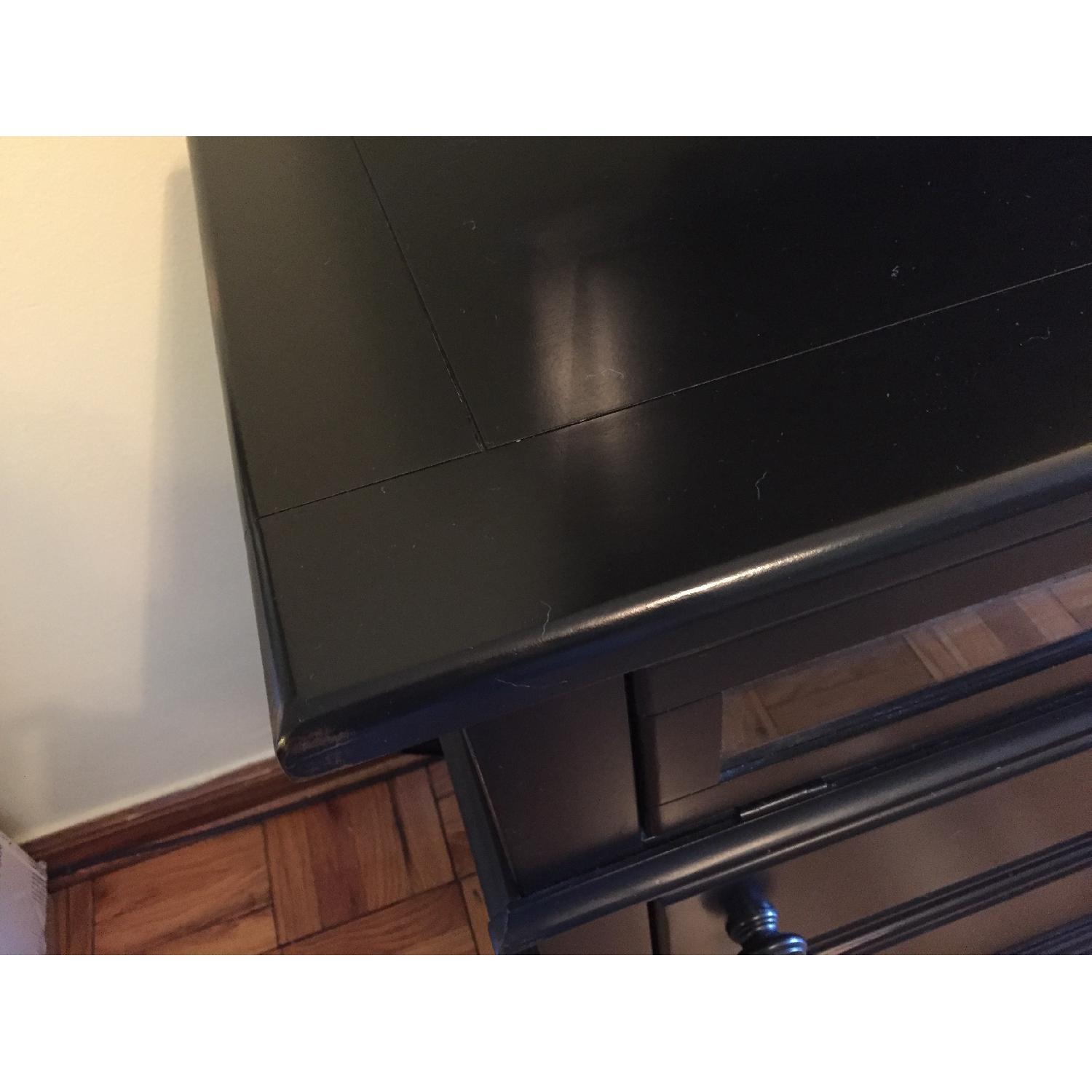 Havertys Wood Black TV Console - image-3