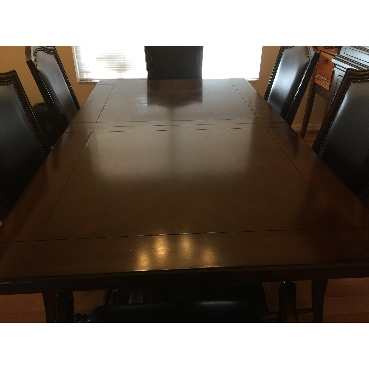 Extendable Dining Table w/ 6 Chairs - image-3