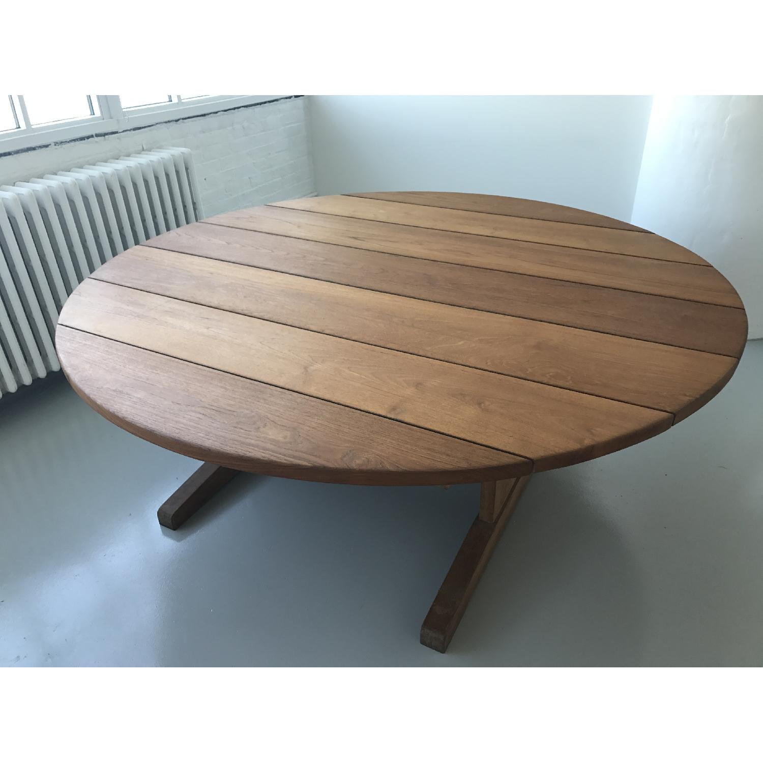 The Bayberry Round Teak Table