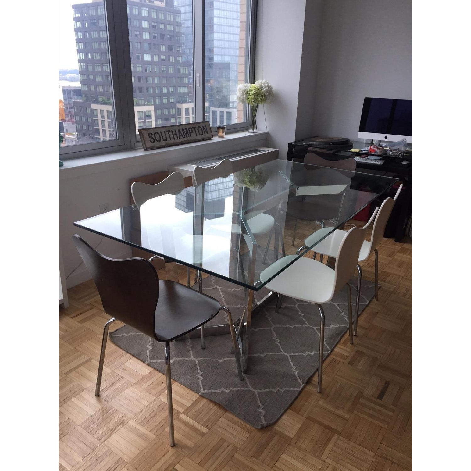 Custom Glass Dining Table